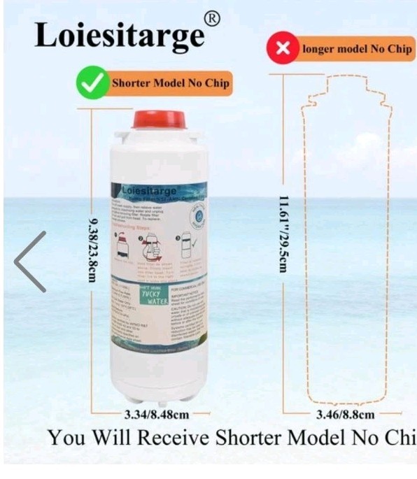 Lot Of 4 Water Filter Replacements Compatible With Elkay 51300C WaterSentry.