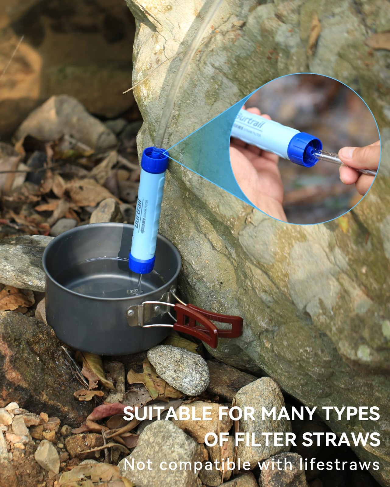 Burtrail Ultra Gravity Water Bag 8L/2Gal BT240801-GB Camping Hiking Backpacking