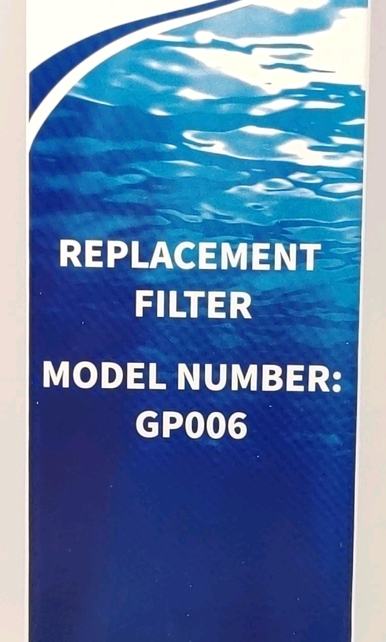 Glacial Pure GP006 Replacement Water Filter EPTWFUO1 NIB *SEE DESCRIPTION