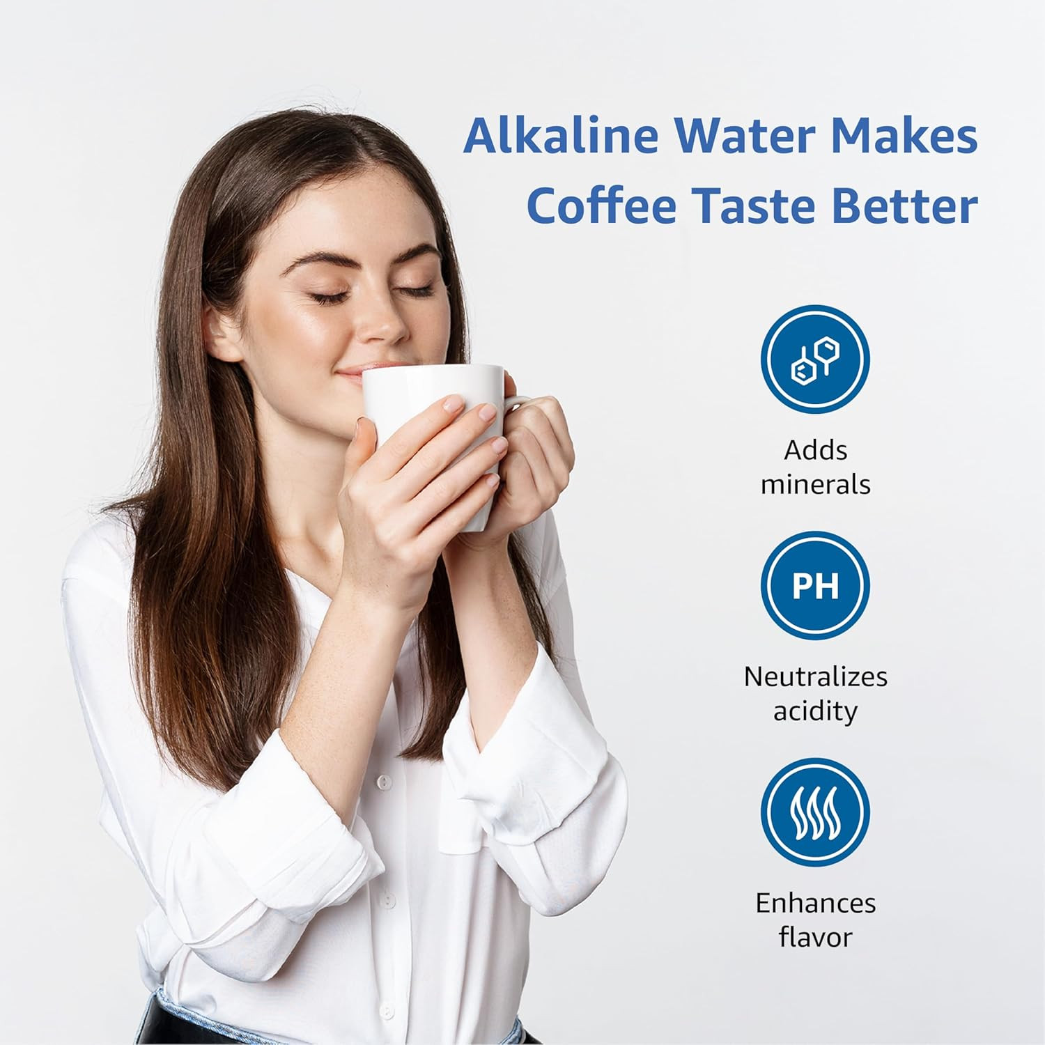 Alkaline Filters Replacement for All Waterdrop® Pitcher and Dispenser Filtration