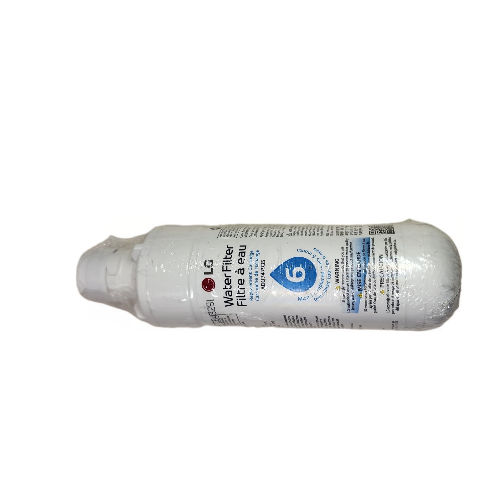 1 LG Genuine LT1000P/PC/PCS Refrigerator Replacement Water Filter Sealed