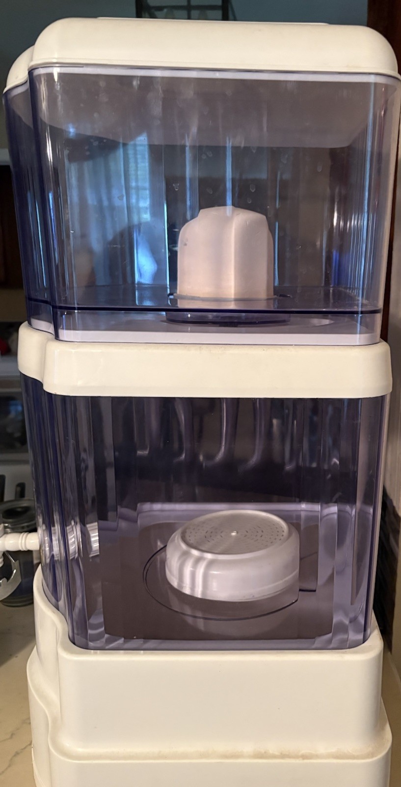 8 gallon Zen Gravity Water Filter – 8-Stage Ceramic, Carbon, Silica & Mineral