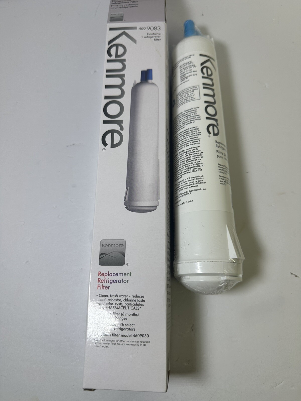 2 Pack Kenmore 9083 Replacement Refrigerator Cartridge Water Filters NEW