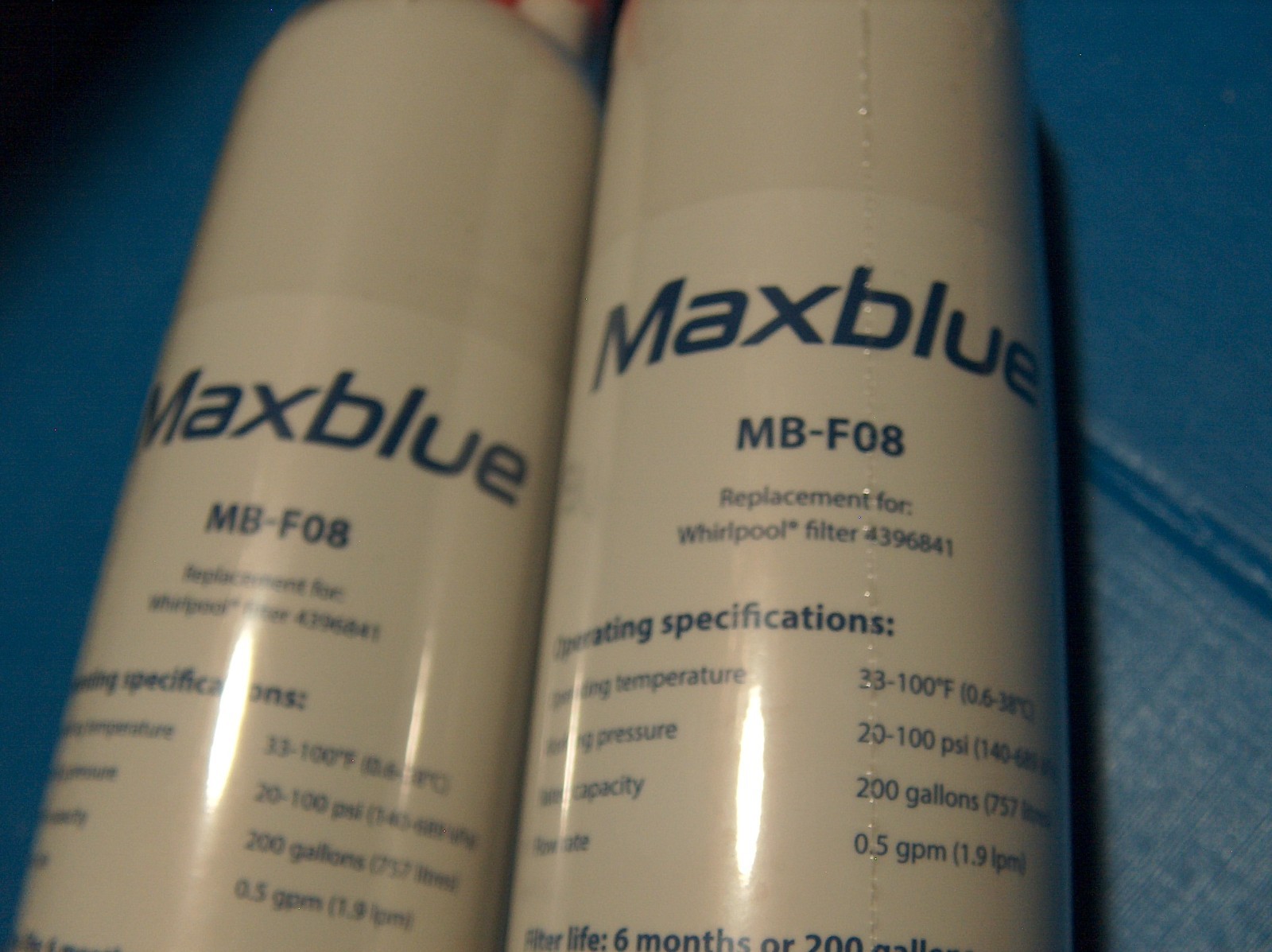 TWO Maxblue MB-F08 Refrigerator Filter Replacement for Kenmore® 46-9083,46-9030