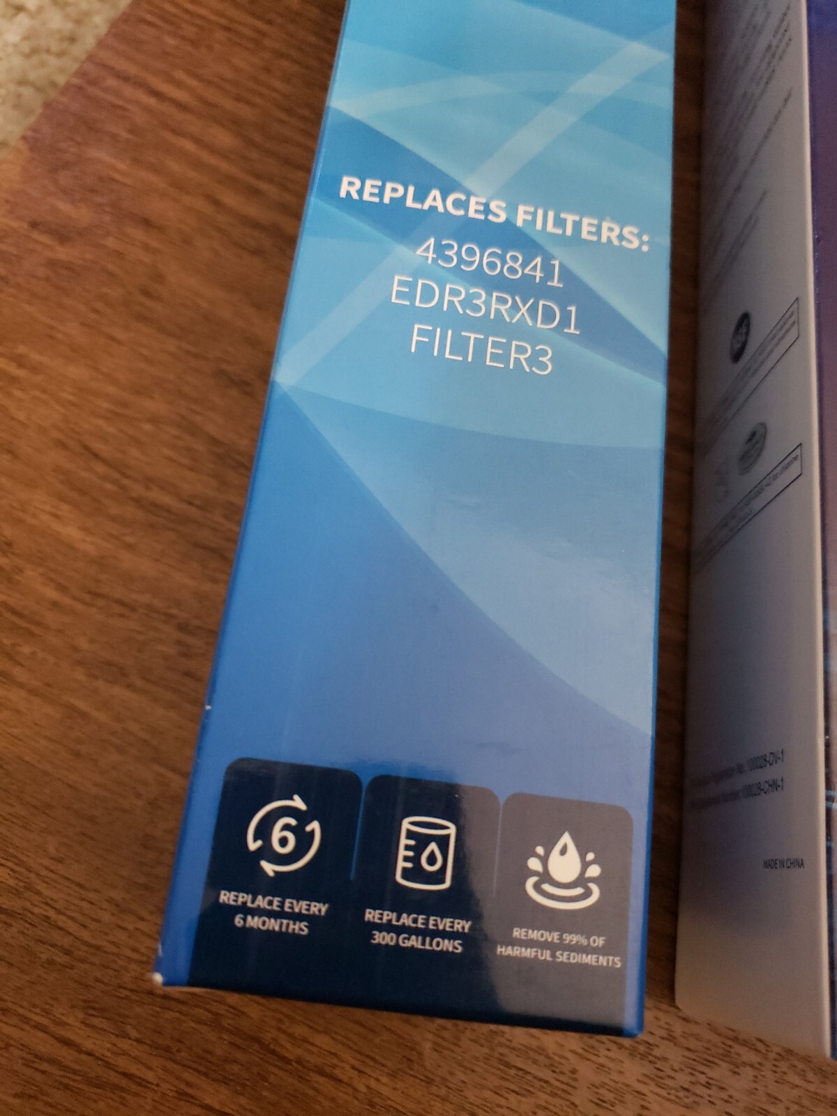 GlacialPure + Mountain Flow Replacement Filters 2pk For 4396841, GP003 + MF-841