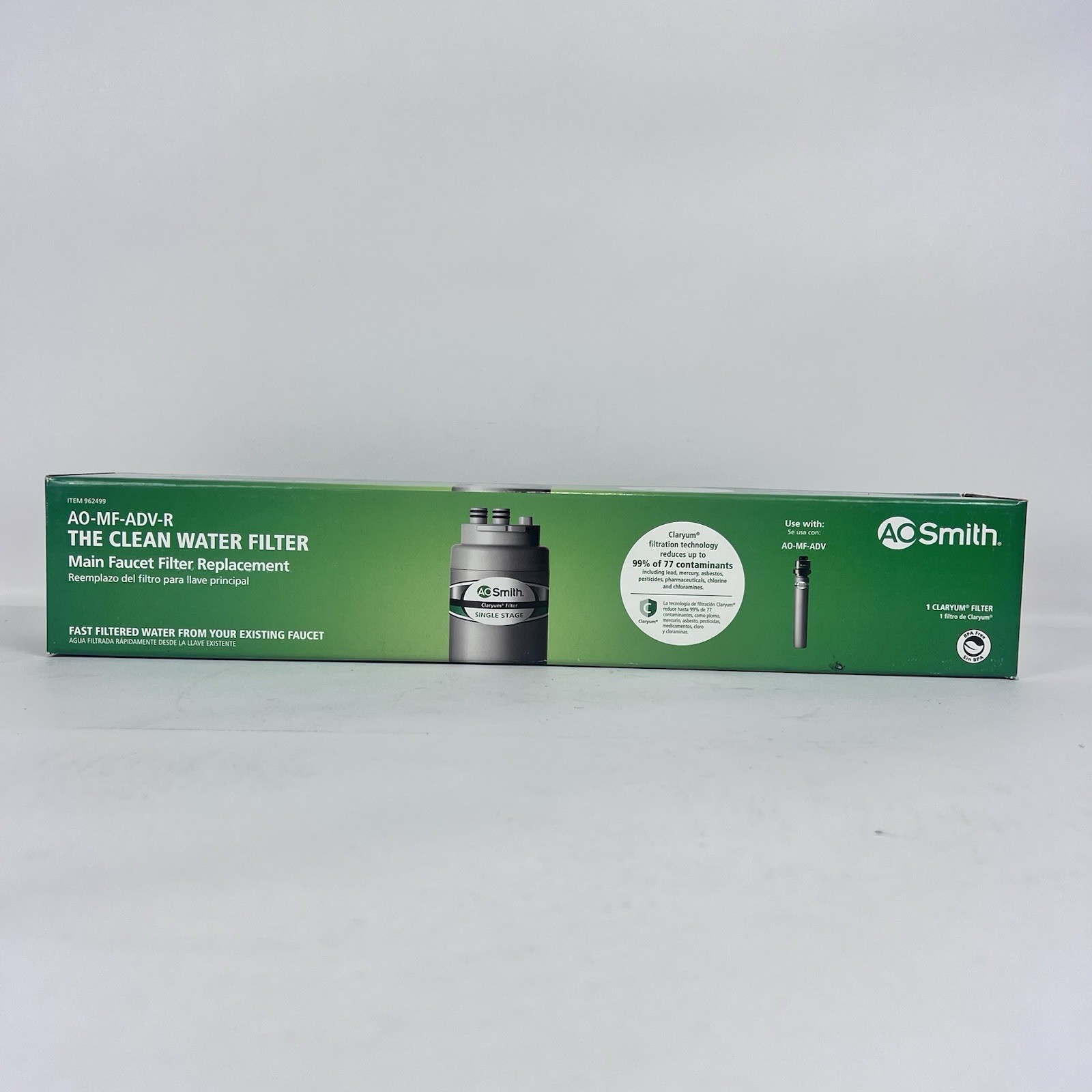 AO Smith AO-MF-ADV-R Replacement Filter Claryum Under Sink New Sealed