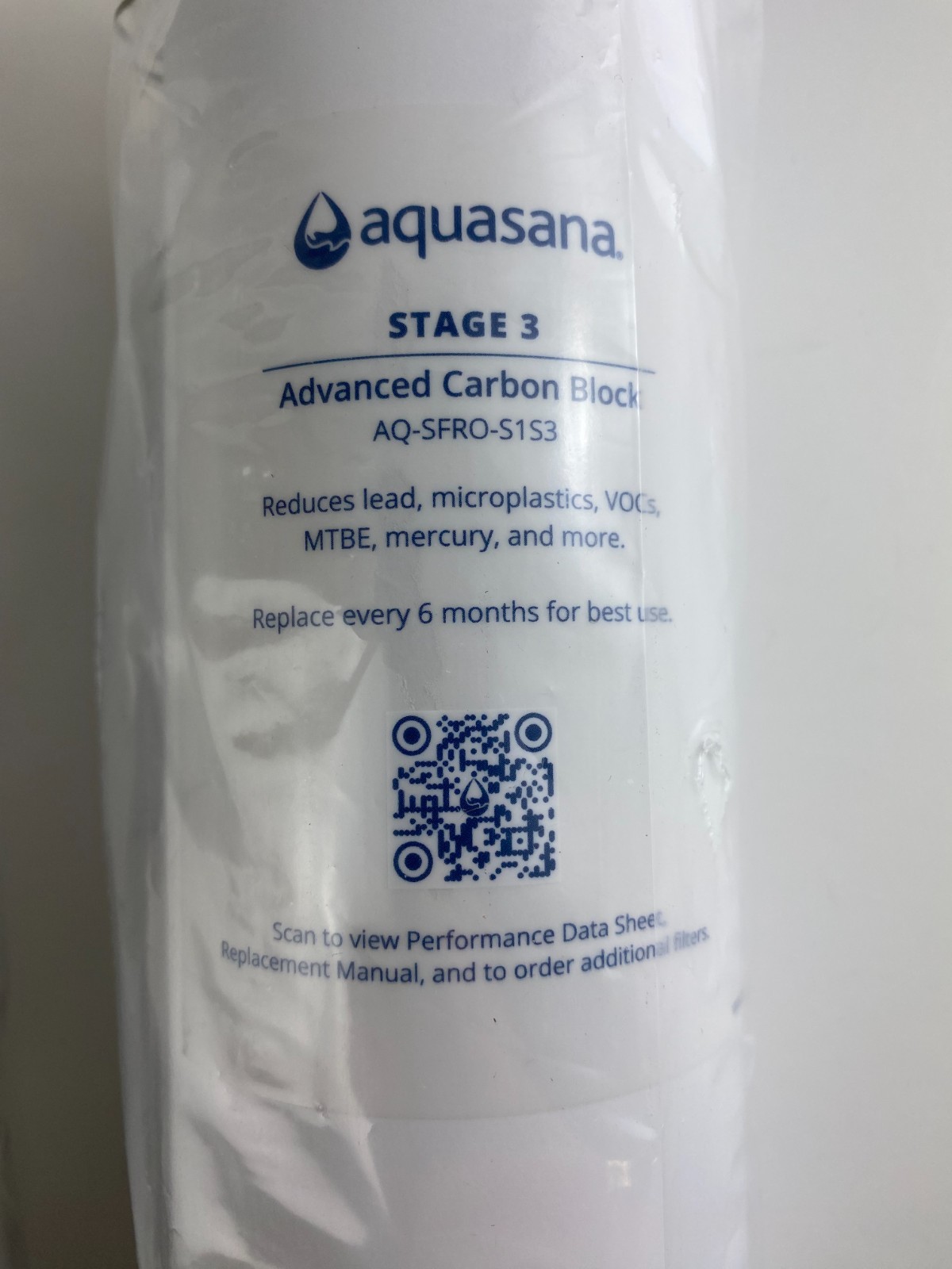 Aquasana Reverse Osmosis Smart Flow Water Filters Stages 1 &3