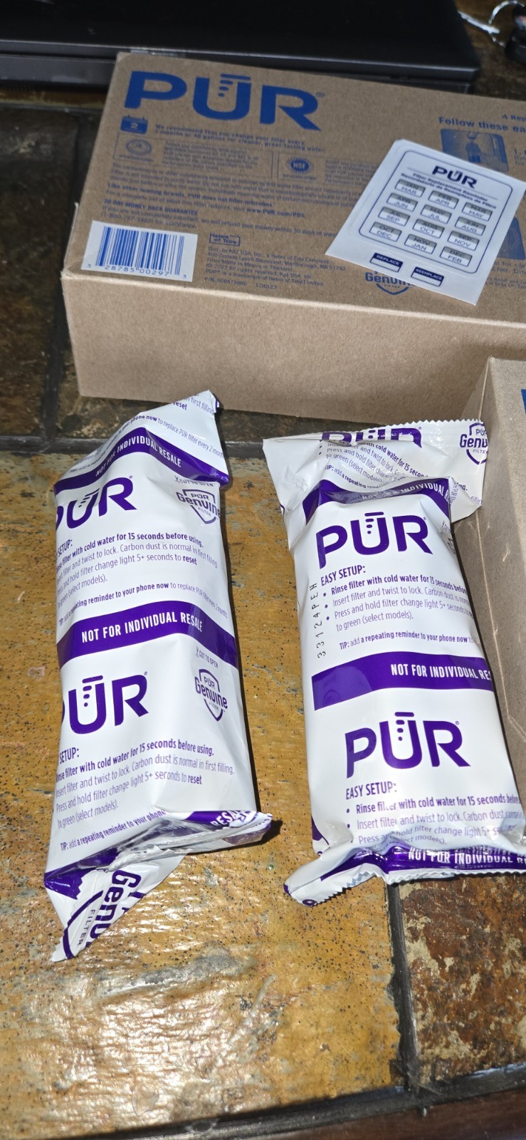 6 Genuine PUR PPF900Z Replacement Water Pitcher Filters Sealed, 6 Total.