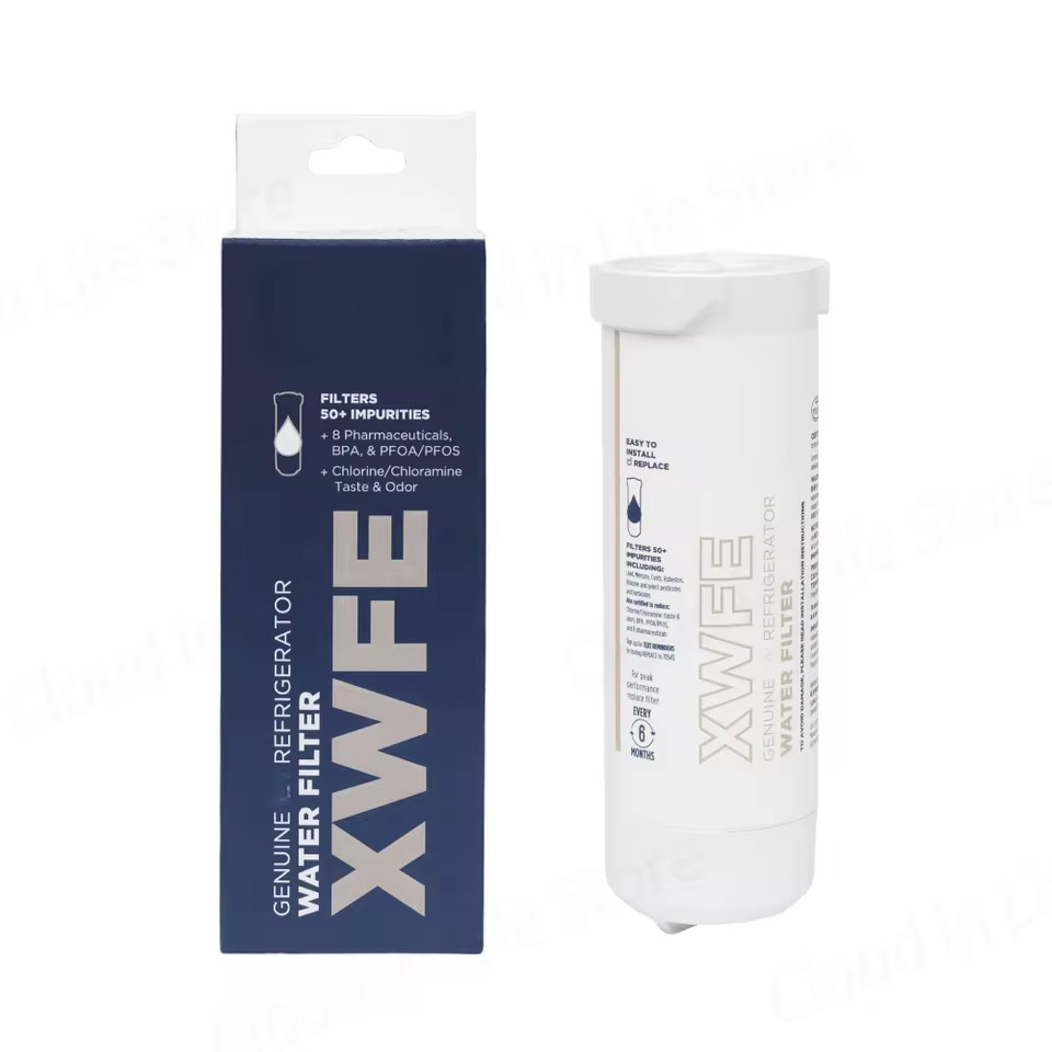 GE XWFE Genuine Refrigerator Water Filter ( WITH CHIP), 100% Authentic