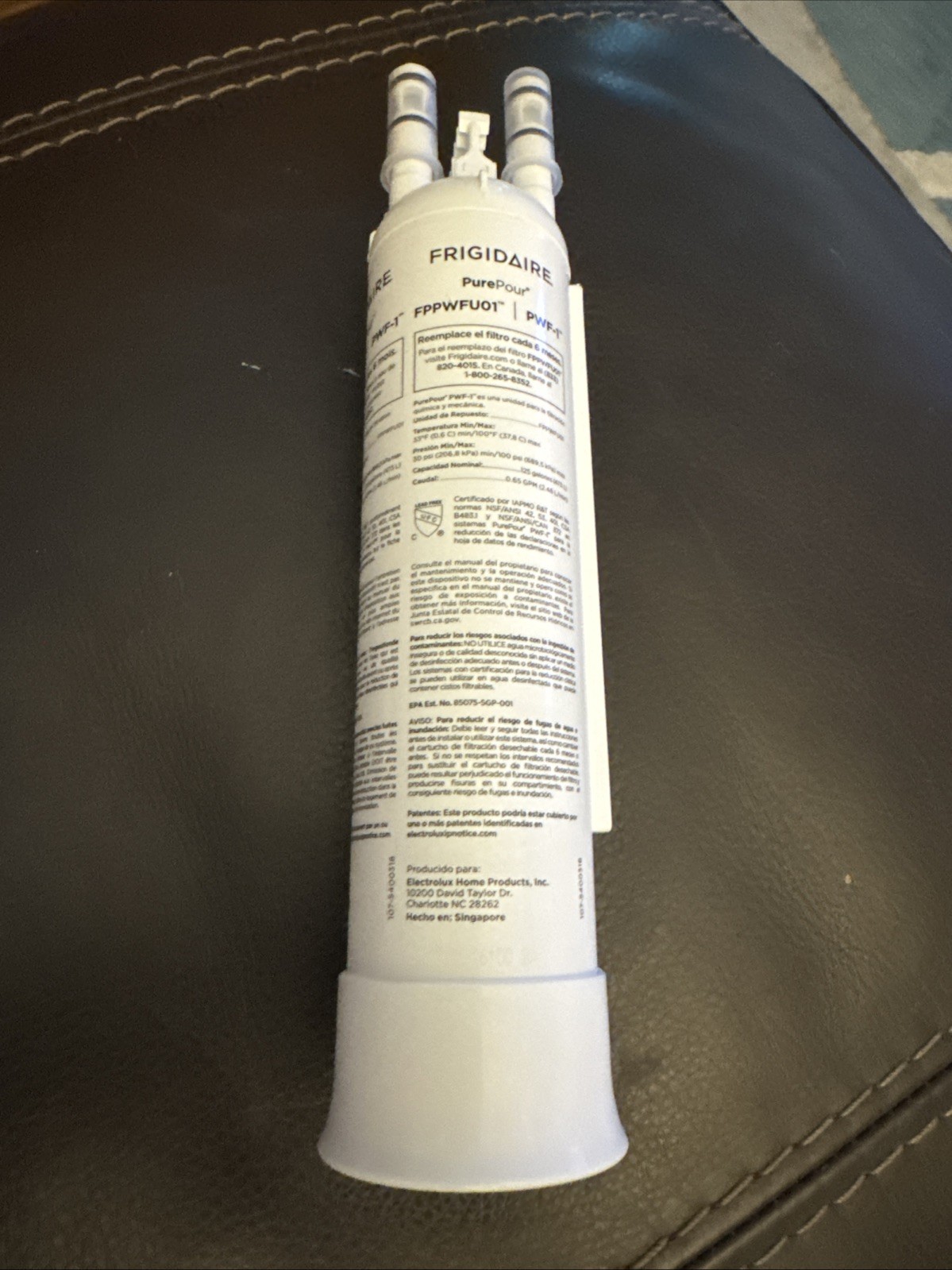 Genuine Frigidare Water & Ice Refrigerator Filter (FPPWFU01), Free shipping