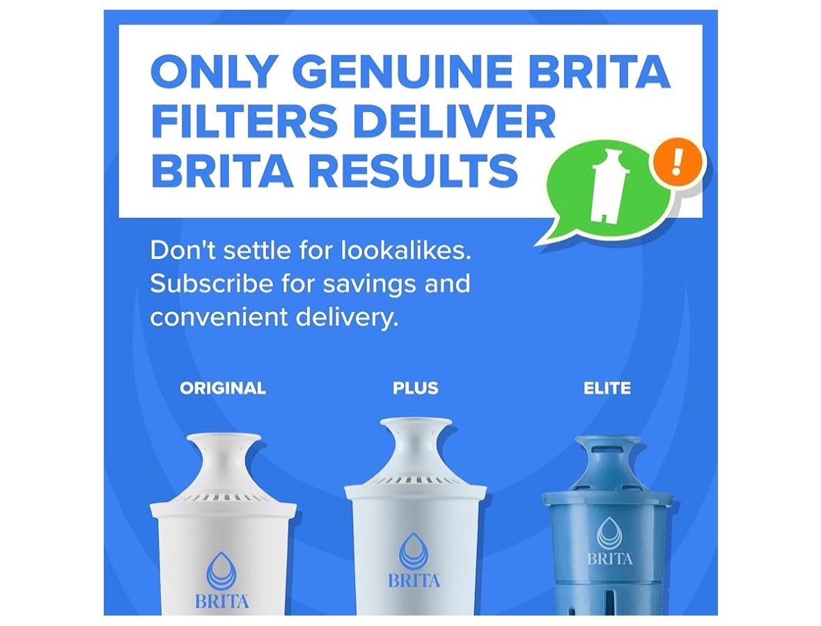 Brita Metro Small 6-Cup Elite Water Filter Pitcher WQA NSF/ANSI Certified White
