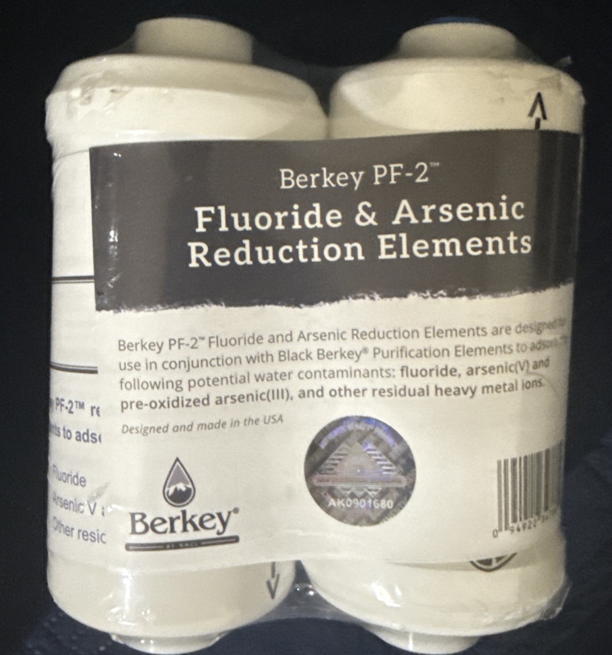 Barley 3.25 Gallon Unit/Housing – w/ BOROUX brand Black Filters Open Box