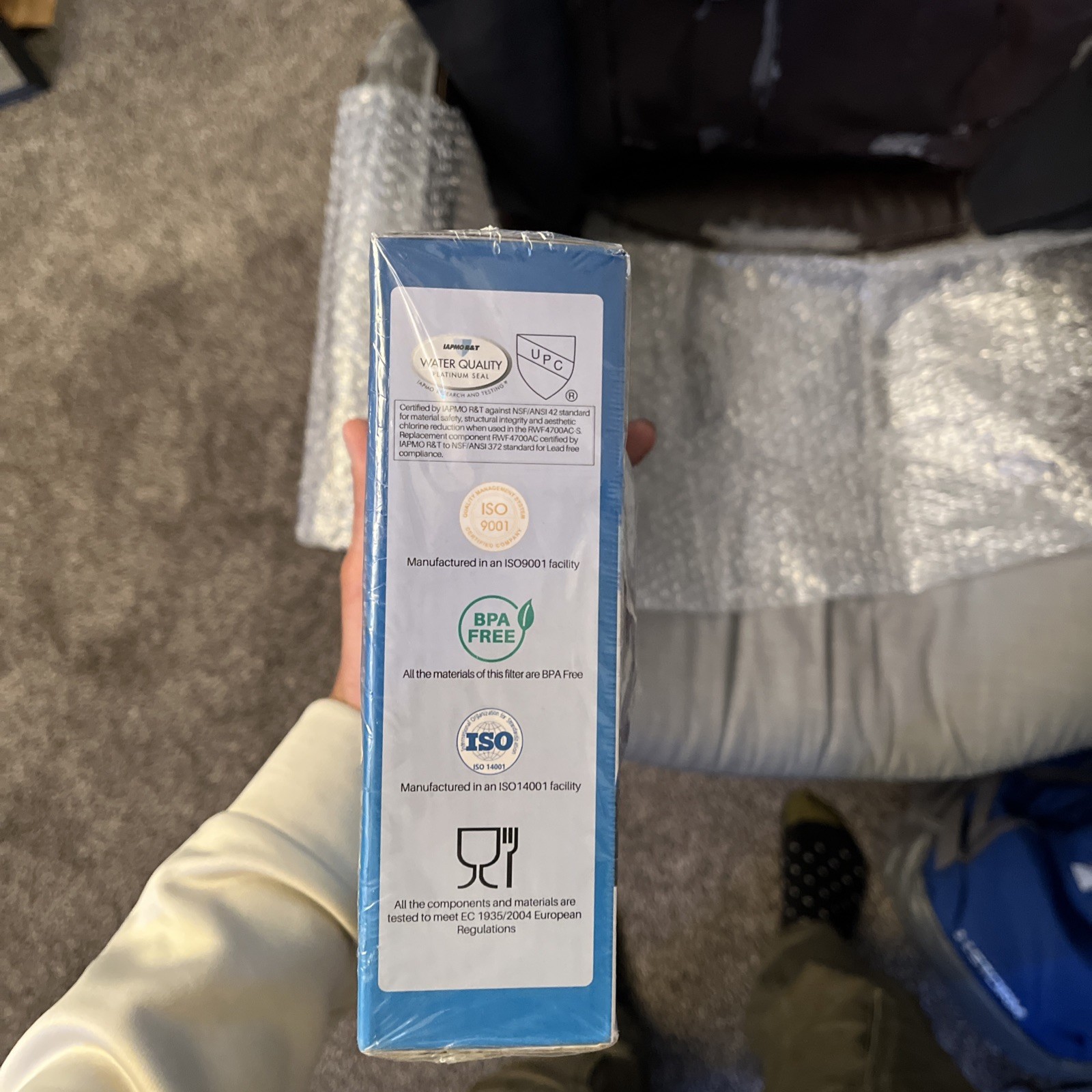 New PurePlus RWF4700AC Water Filters 3 Pack