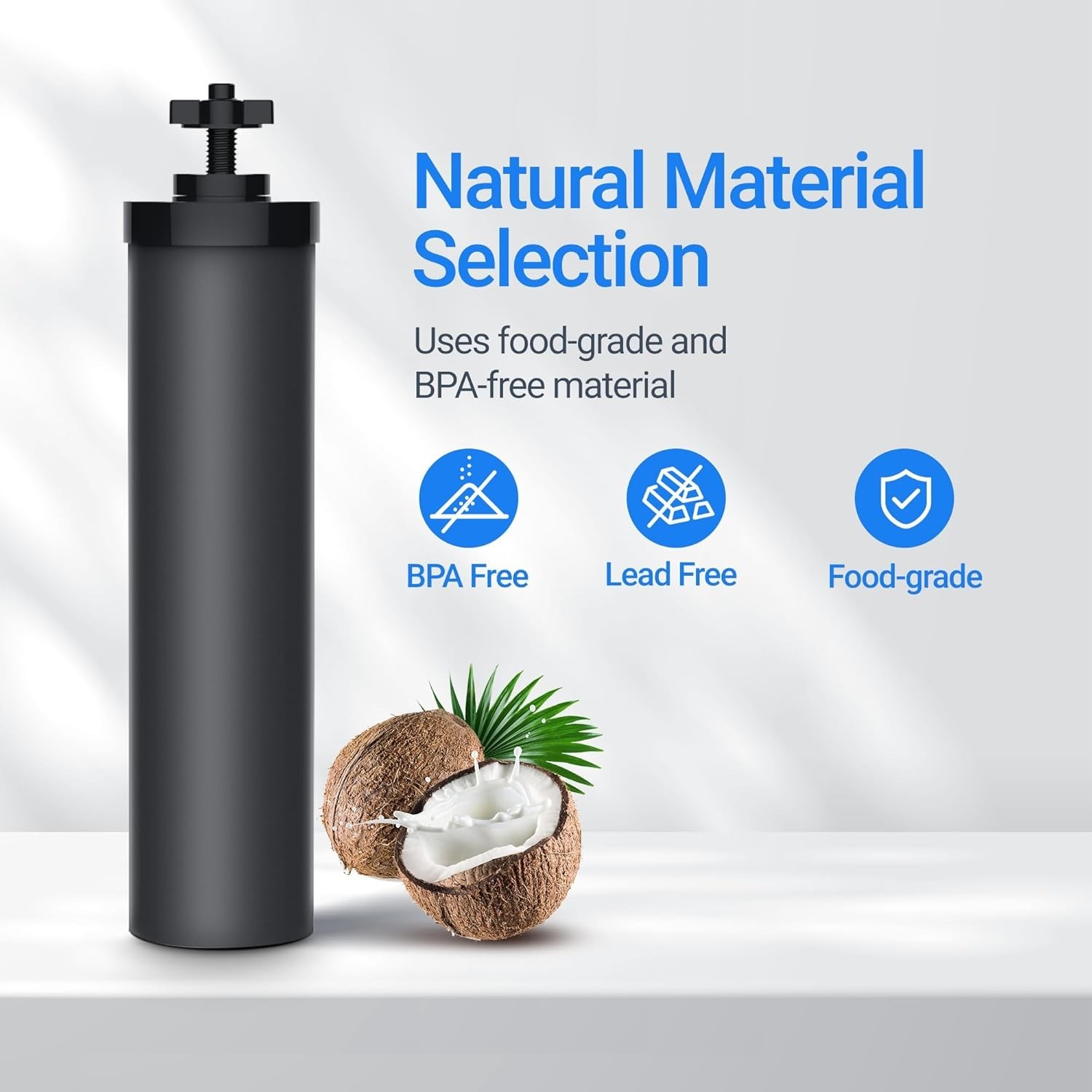 BB9-2 Black Berkey Water Filter Replacement Elements (2-Pack)
