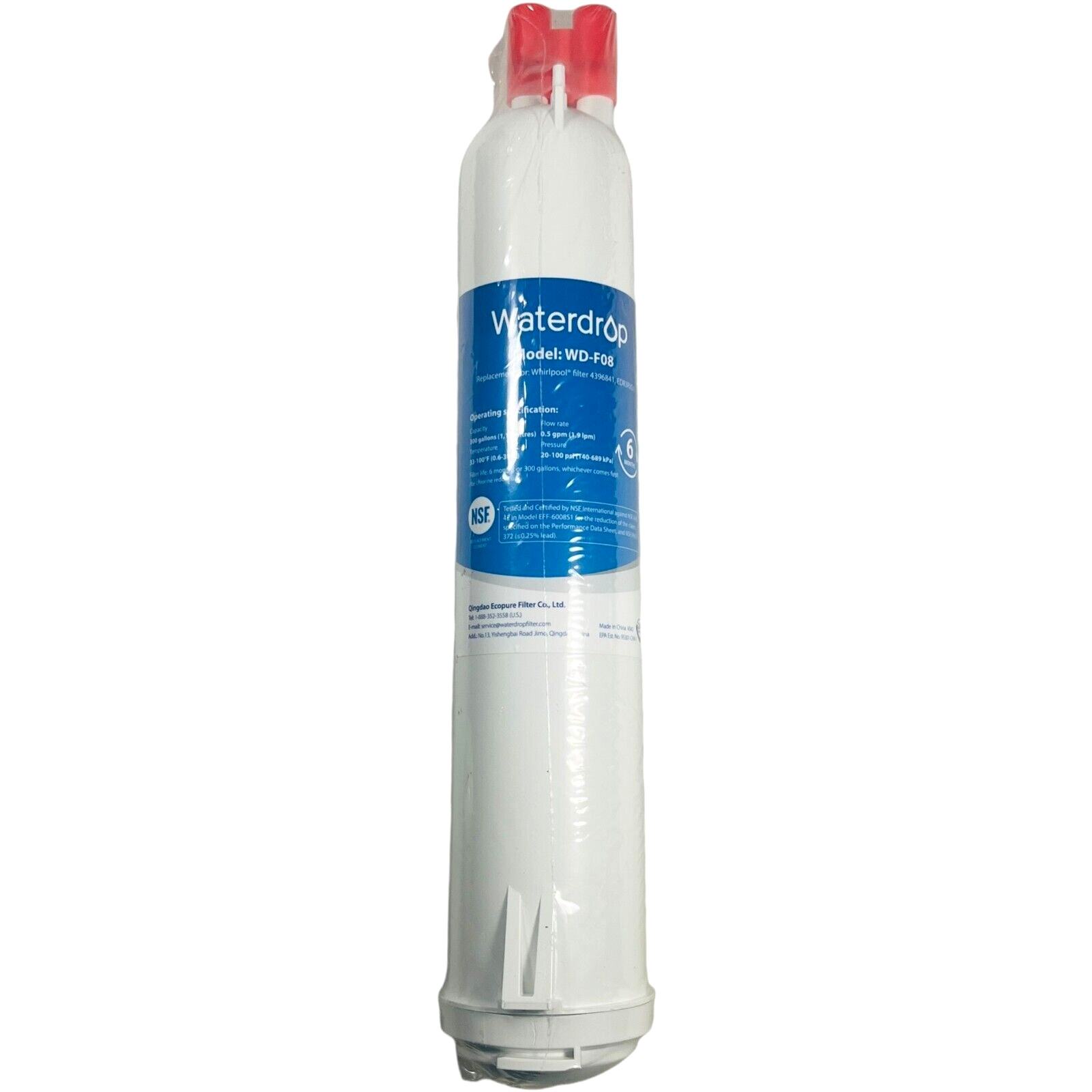 Waterdrop WD-F08 Water Filter Fits Kenmore 46-9083 46-90309 Refrigerator