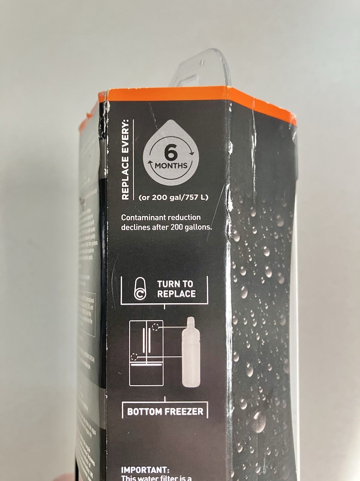 EveryDrop #2 Ice & Water Refrigerator Filter ΕDR2RXD1 New In Box