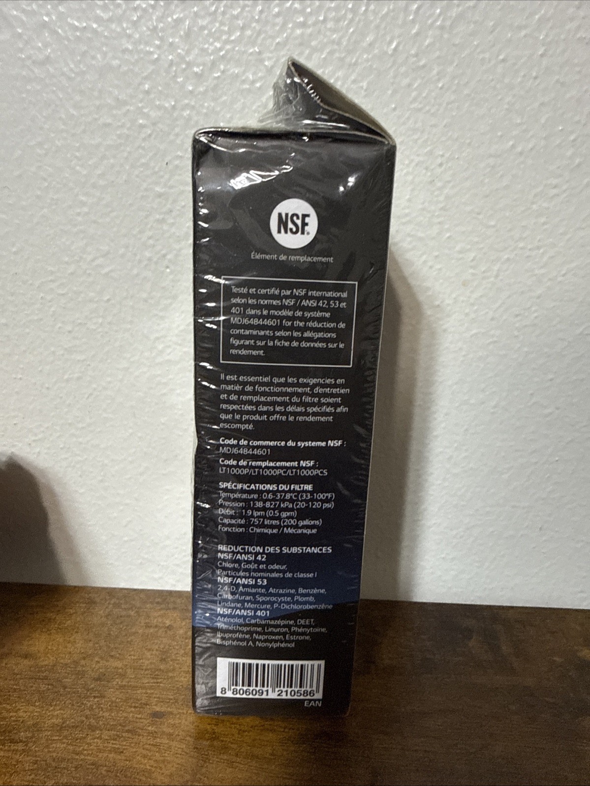LG LT1000P 6Month / 200Gal Capacity Replacement Refrigerator Water Filter…