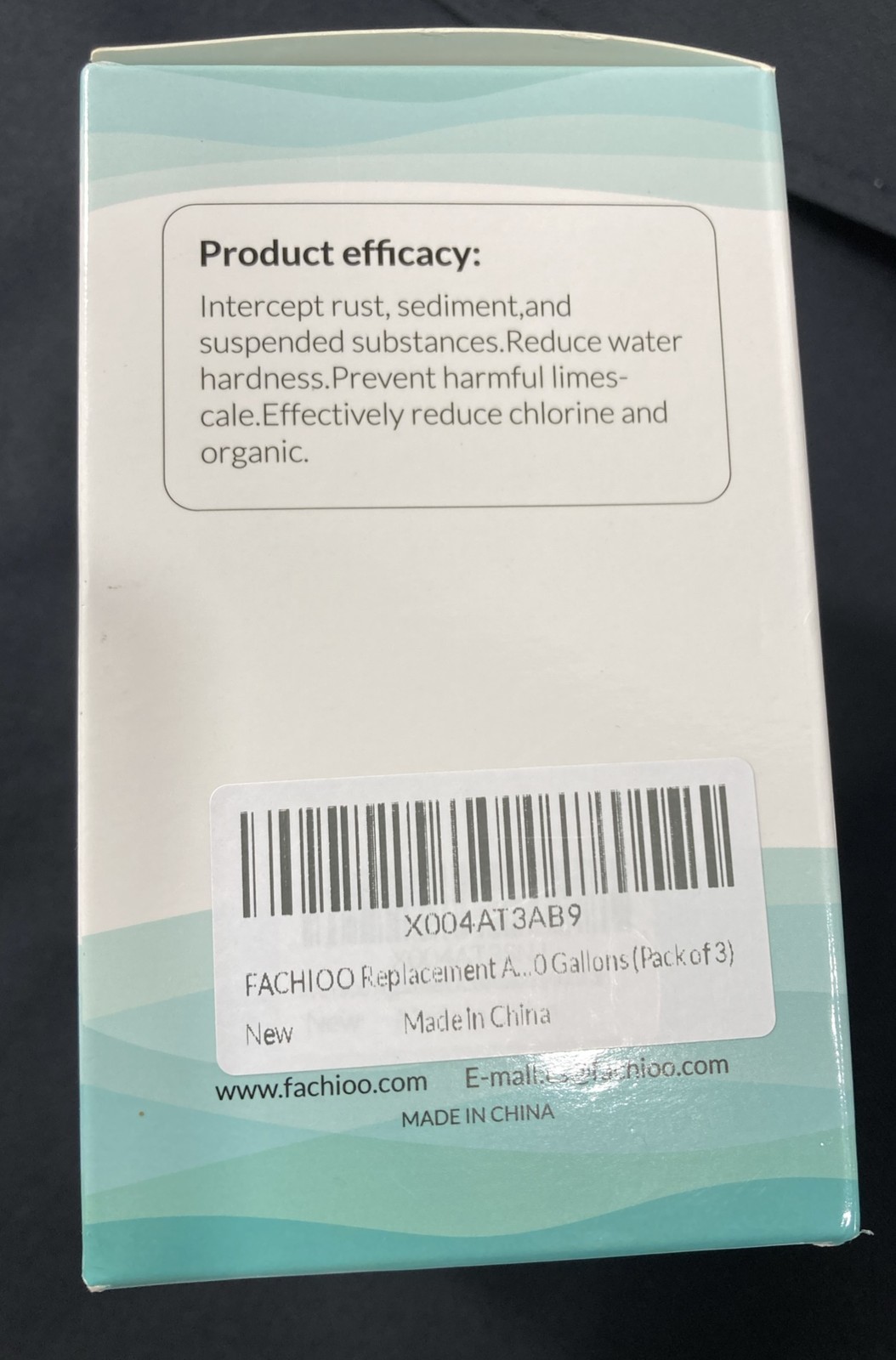New Carbon Water Filters, SH-03 Filter Element, 3 Months, 200 Gallons – 3 Pack