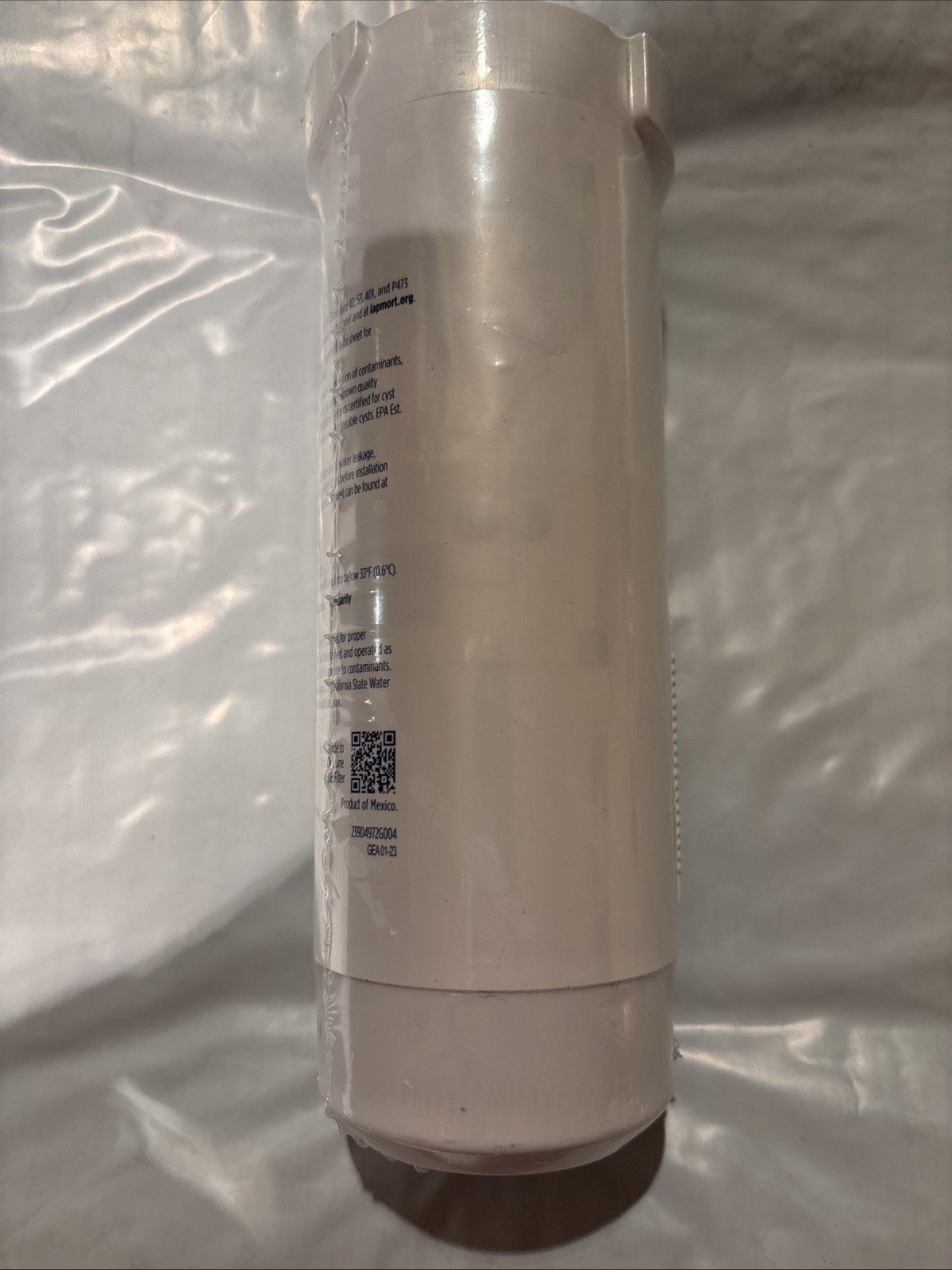 Genuine GE XWFE Filter WITH CHIP/ SEALED (Serial # on filter) PIC 10/11 CHIP