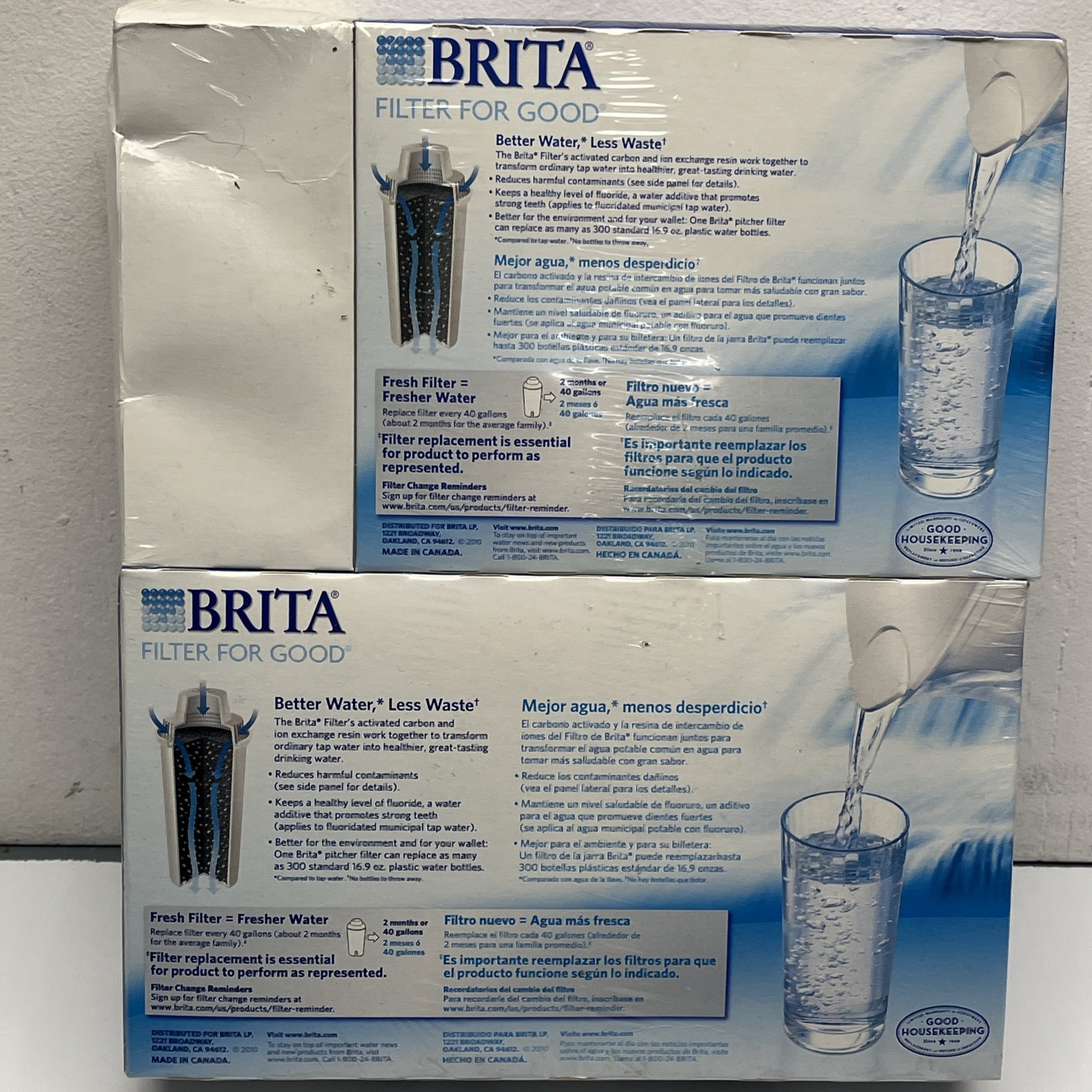 Brita Pitcher Replacement Filters 7 Pack New In Box