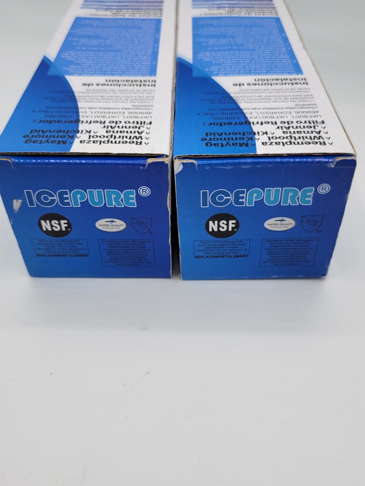 2 Packs IcePure Refrigerator Water Filter Replacement Filter RWF0900A
