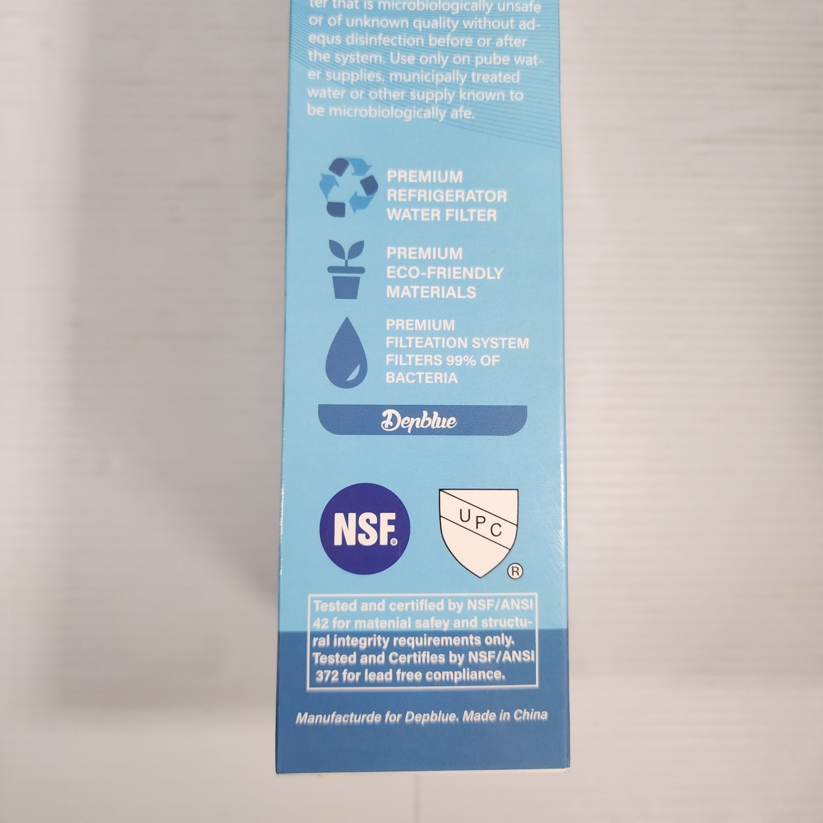 2 DENBLUE REFRIGERATOR Replacement WATER ICE FILTER 3 4396841 4396871 EDR3RXD1