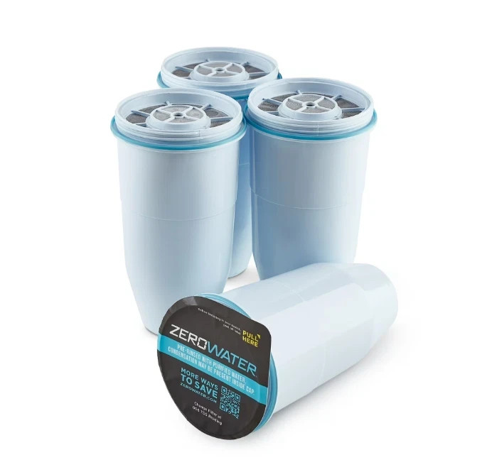 ZeroWater 5-stage water filter replacement – 4 pack