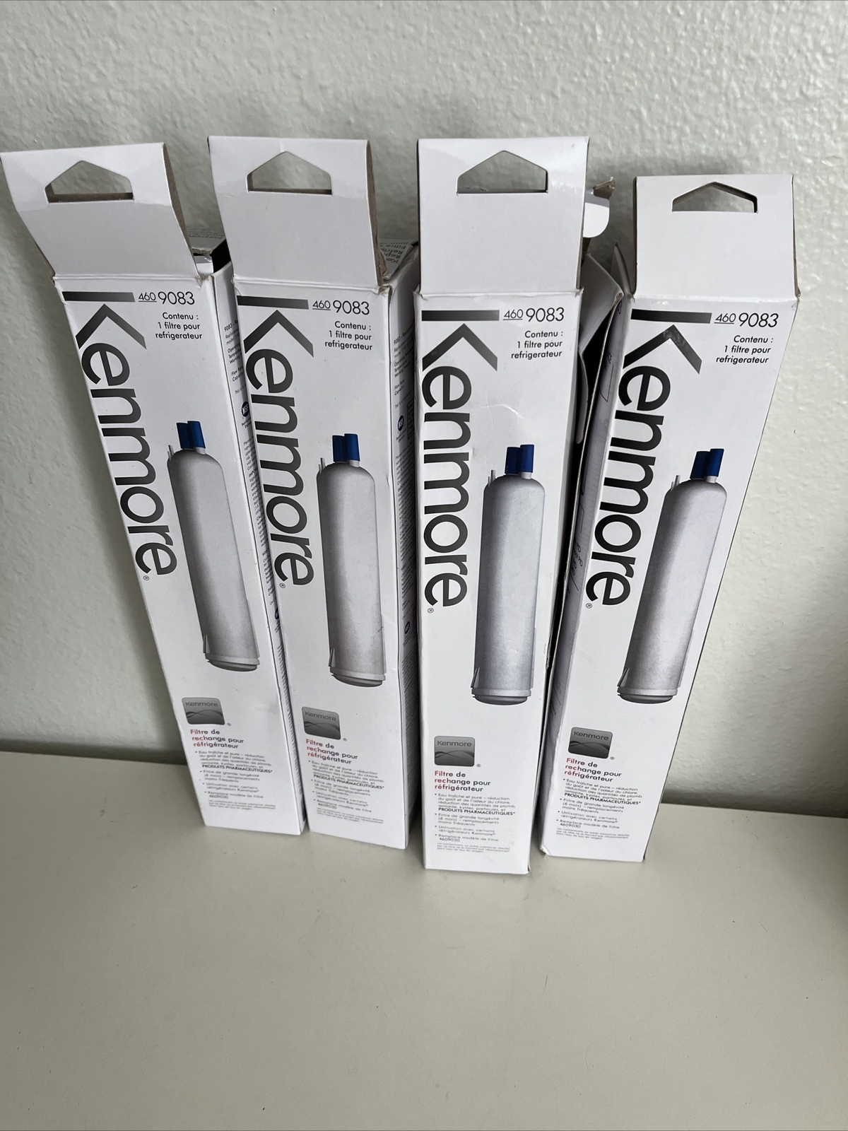 NEW SEALED 4 X Kenmore 9083 Refrigerator Water Filter- Damaged Boxes
