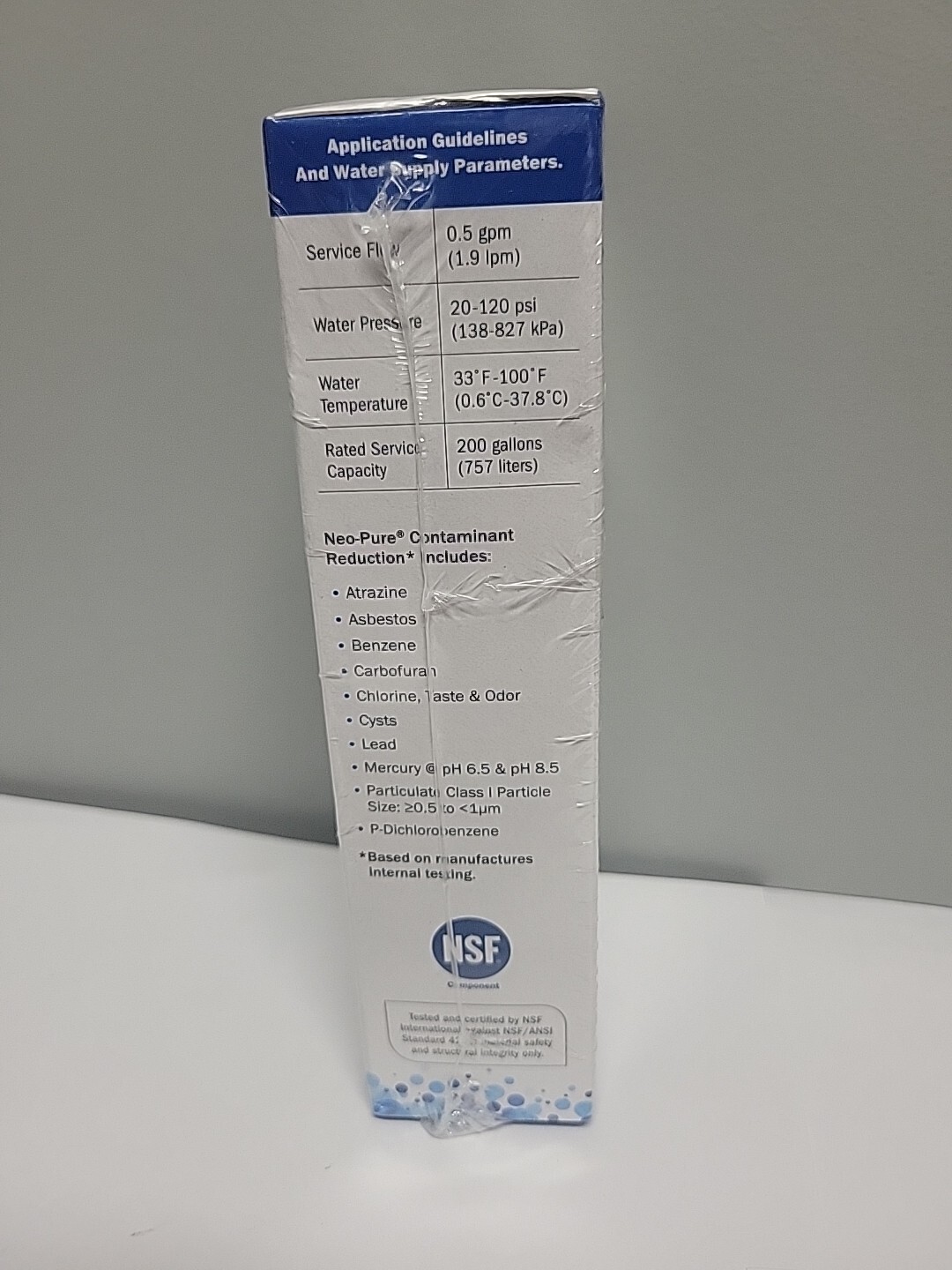2 PACK!!! LT700P Water Filter Fit LG LT700P ADQ36006101 Kenmore 9690 46-9690