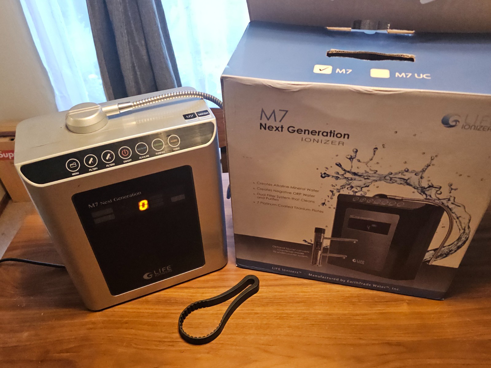 Life Ionizers M7 Next Generation Alkaline Water Ionizer – Premium System