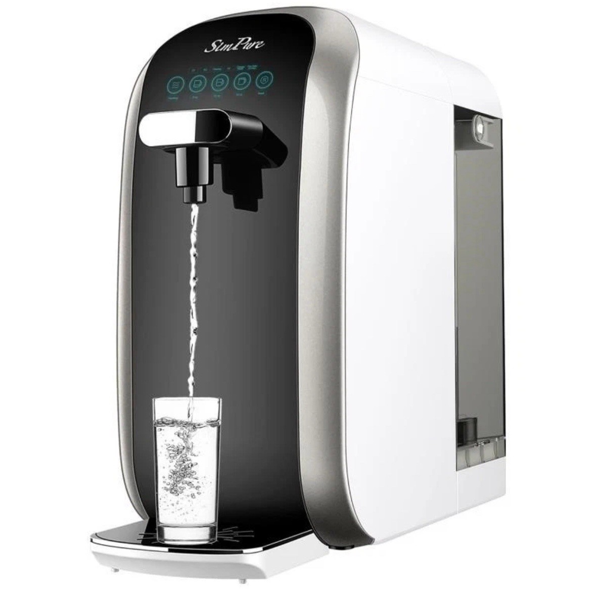 SimPure Y7P-BW UV Countertop Reverse Osmosis Water Filter, NSF/ANSI 58 Certified