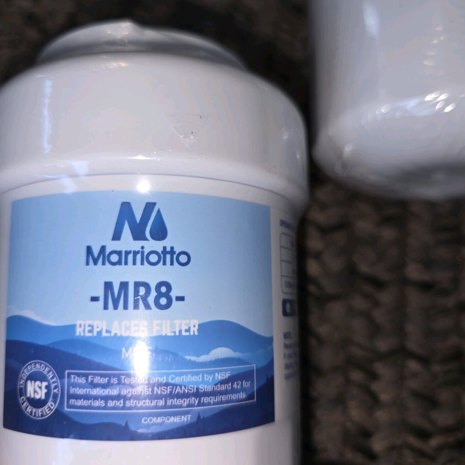 MARRIOTTO MR8 SET OF 2 WATER FILTERS FILTER SET NEW