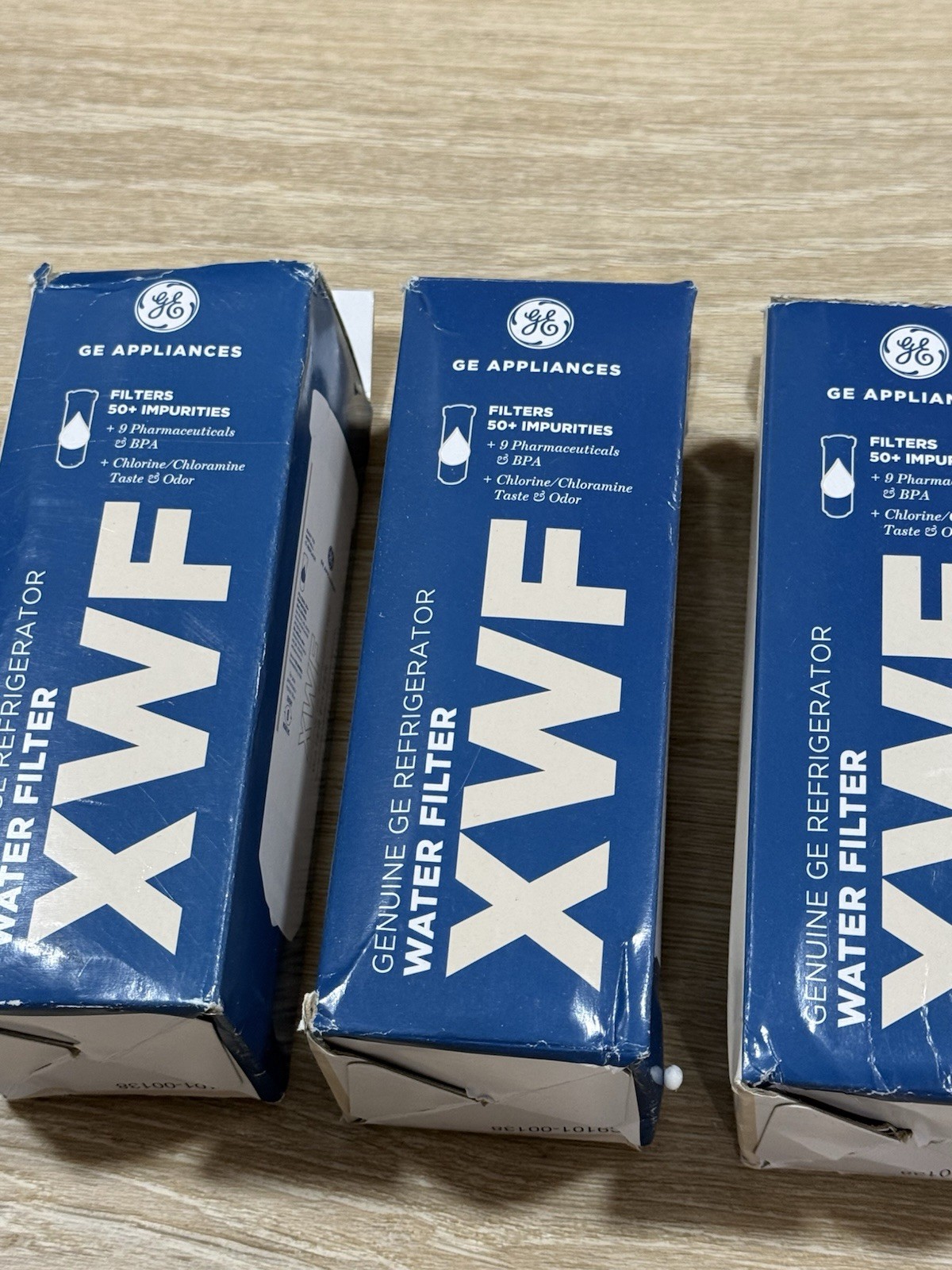 New Sealed 5 LOT GE XWF Refrigerator Water Filter Replacement XWF Appliances