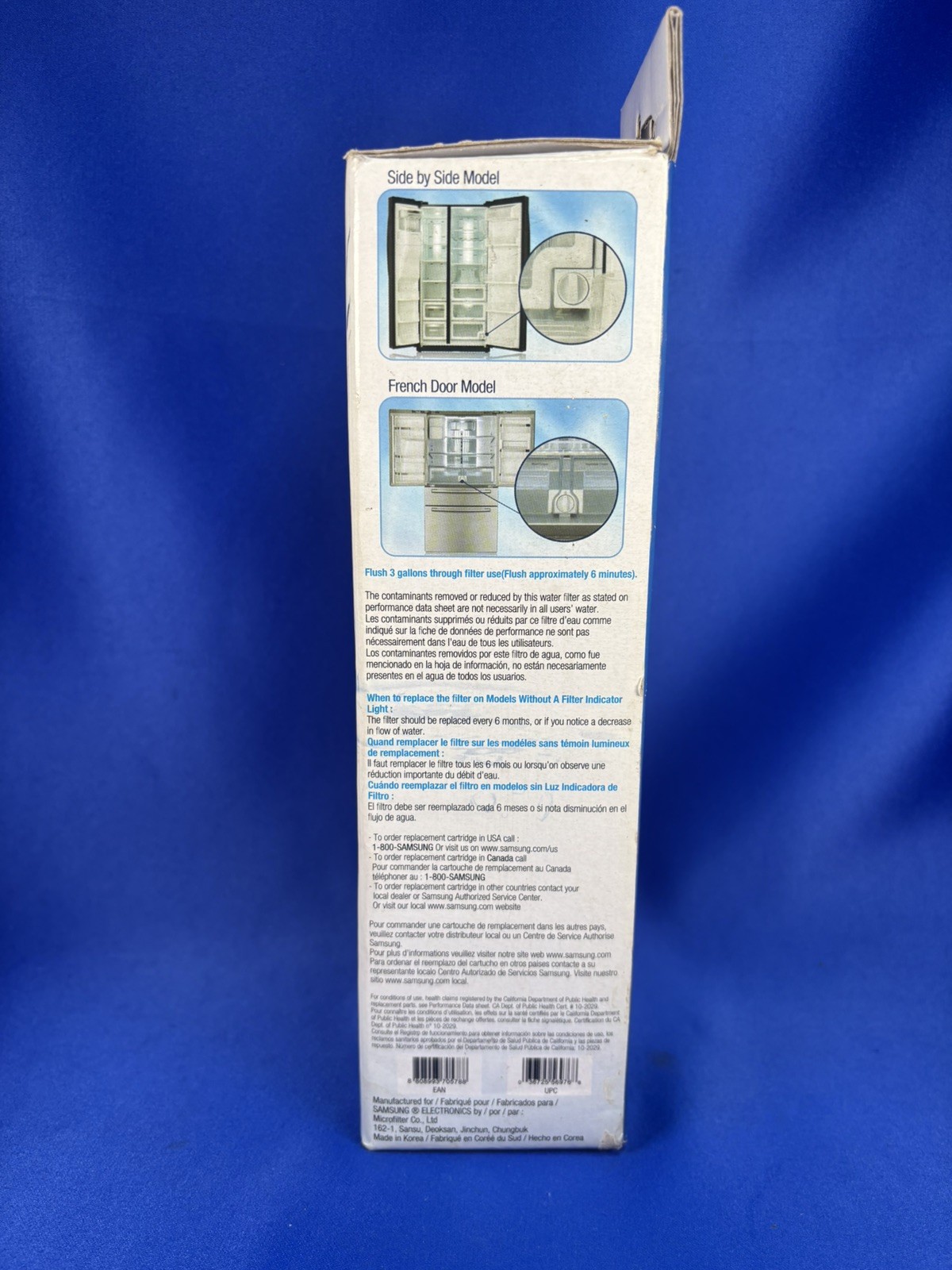 FR SH • Samsung DA29-00020B HAF-CIN/EXP Refrigerator Water Filter Genuine Carbon