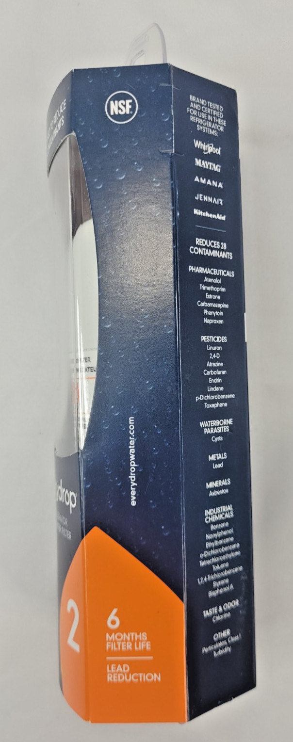 EveryDrop #2 Refrigerator Ice Water Filter Replacement