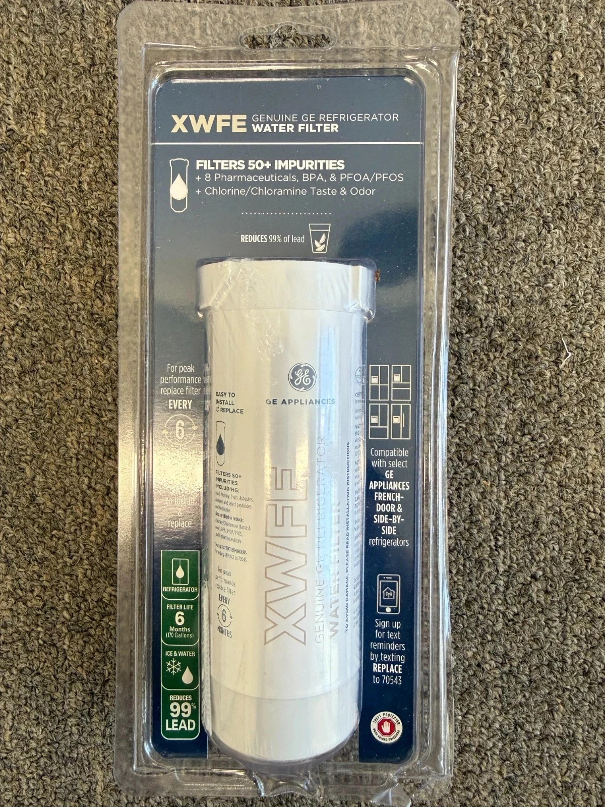 GE XWFE Genuine Refrigerator Water Filter 100% AuthenticView Sold History
