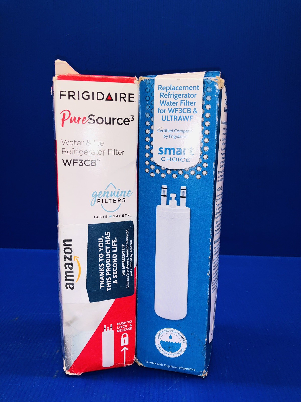 (TWO) FRIGIDAIRE WF3CB PureSource 3 WATER & ICE MAKER FILTER