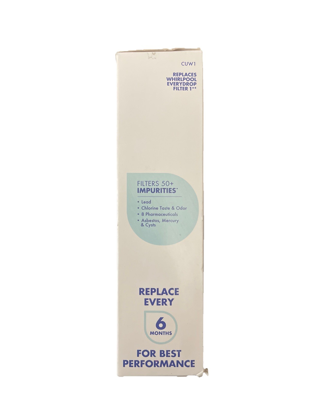Culligan Refrigerator Water Filter CUW1. Replaces Whirlpool Everydrop Filter 1