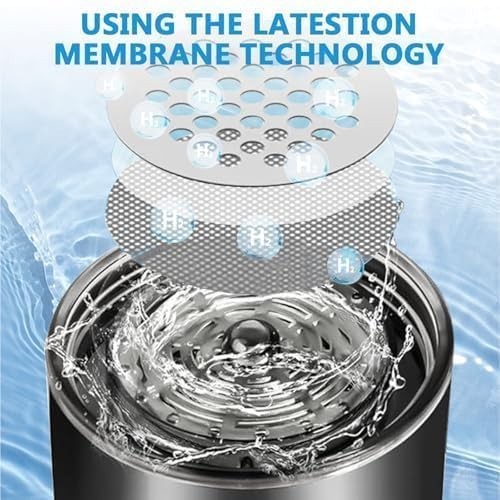 2026 Upgraded Hydrogen Water Bottle, 2400 Hydrogen Water Bottle Generator, Hydro