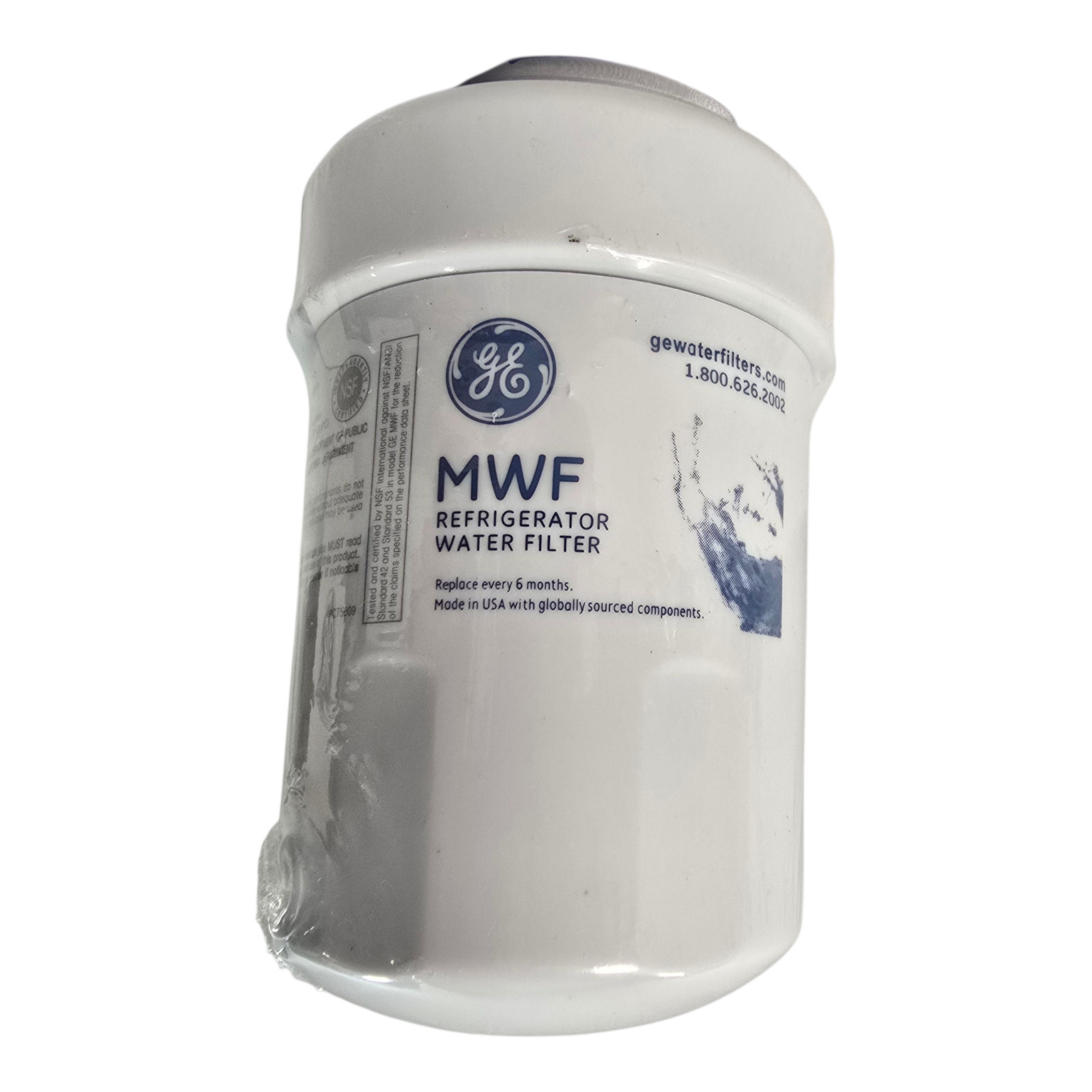 1 Pack Genuine GE Appliances MWF 46-991 Smartwater Refrigerator Water Filter