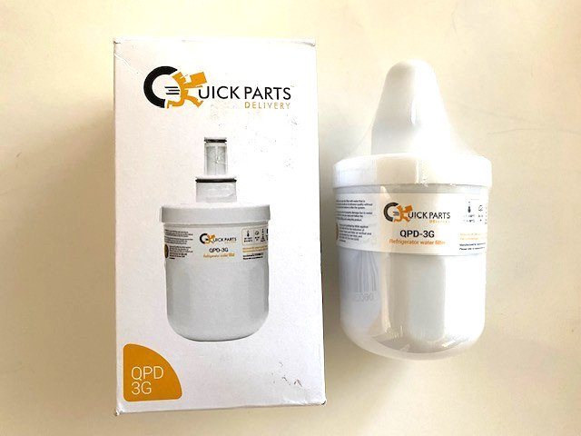 Quick Parts QPD-3G Water Filter for Samsung Frigidaire Kenmore DA29-00003G WF3CB