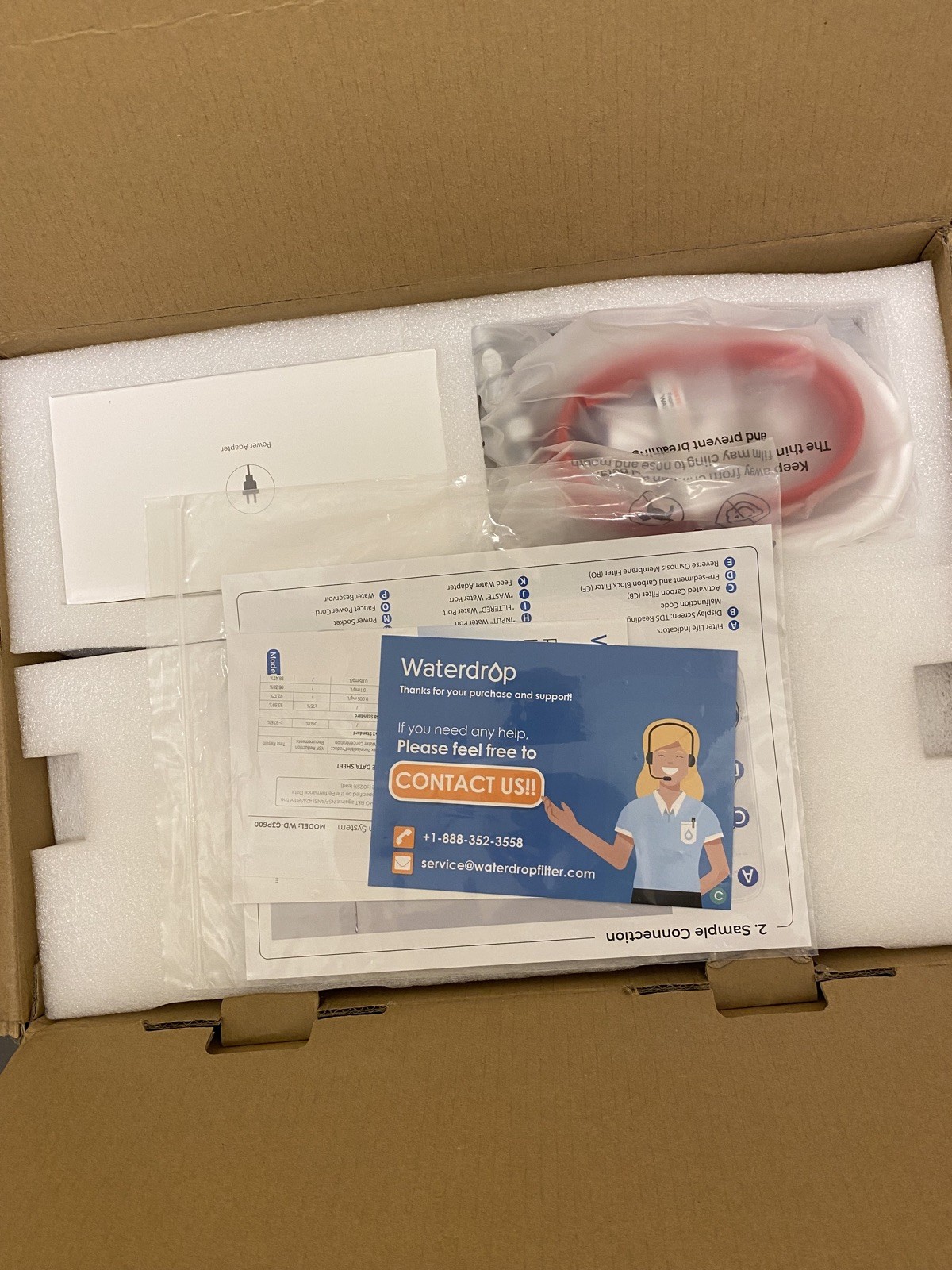 Waterdrop G3P600 Reverse Osmosis System brand new sealed local pickup