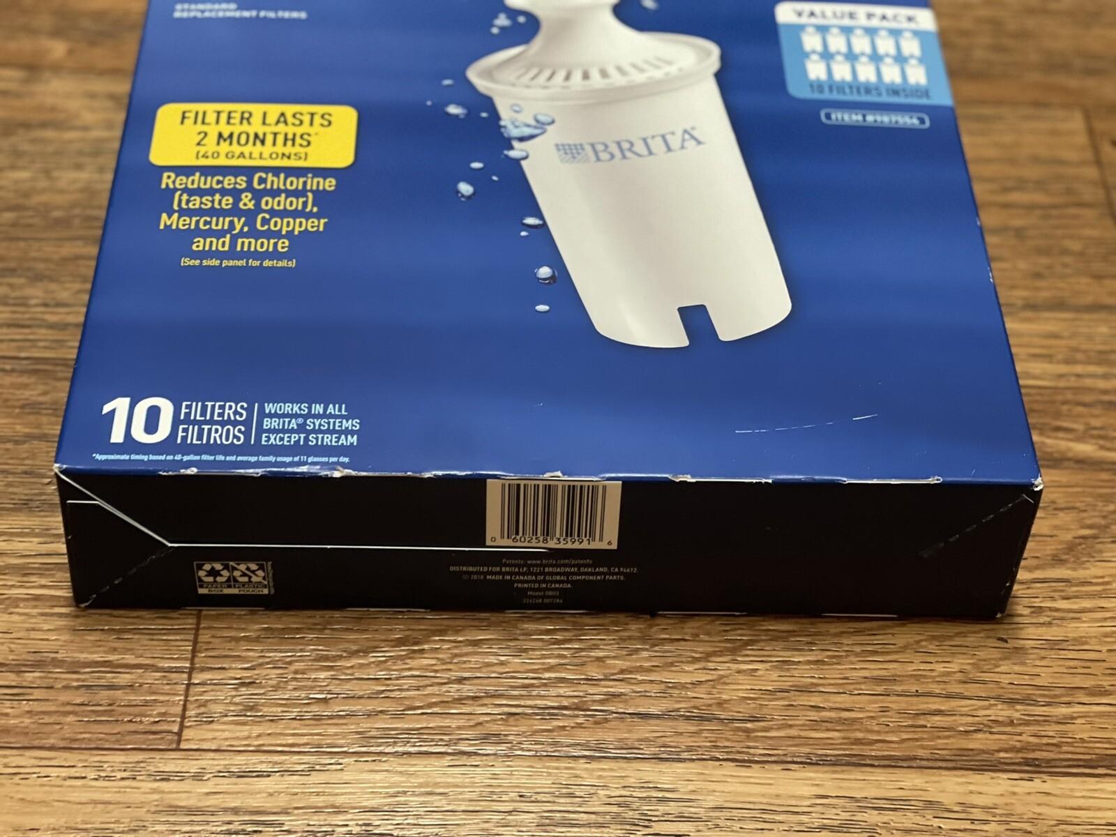 Brita Standard Replacement Filters Value Pack – 10 Filters Included