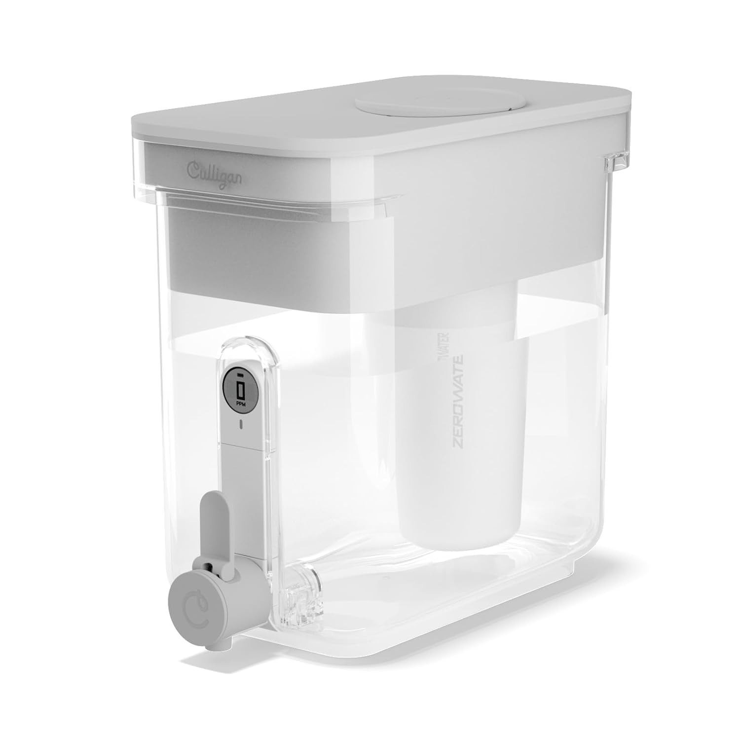 with ZeroWater Technology 23-Cup Water Filter Dispenser – Includes 5-Stage Ad…