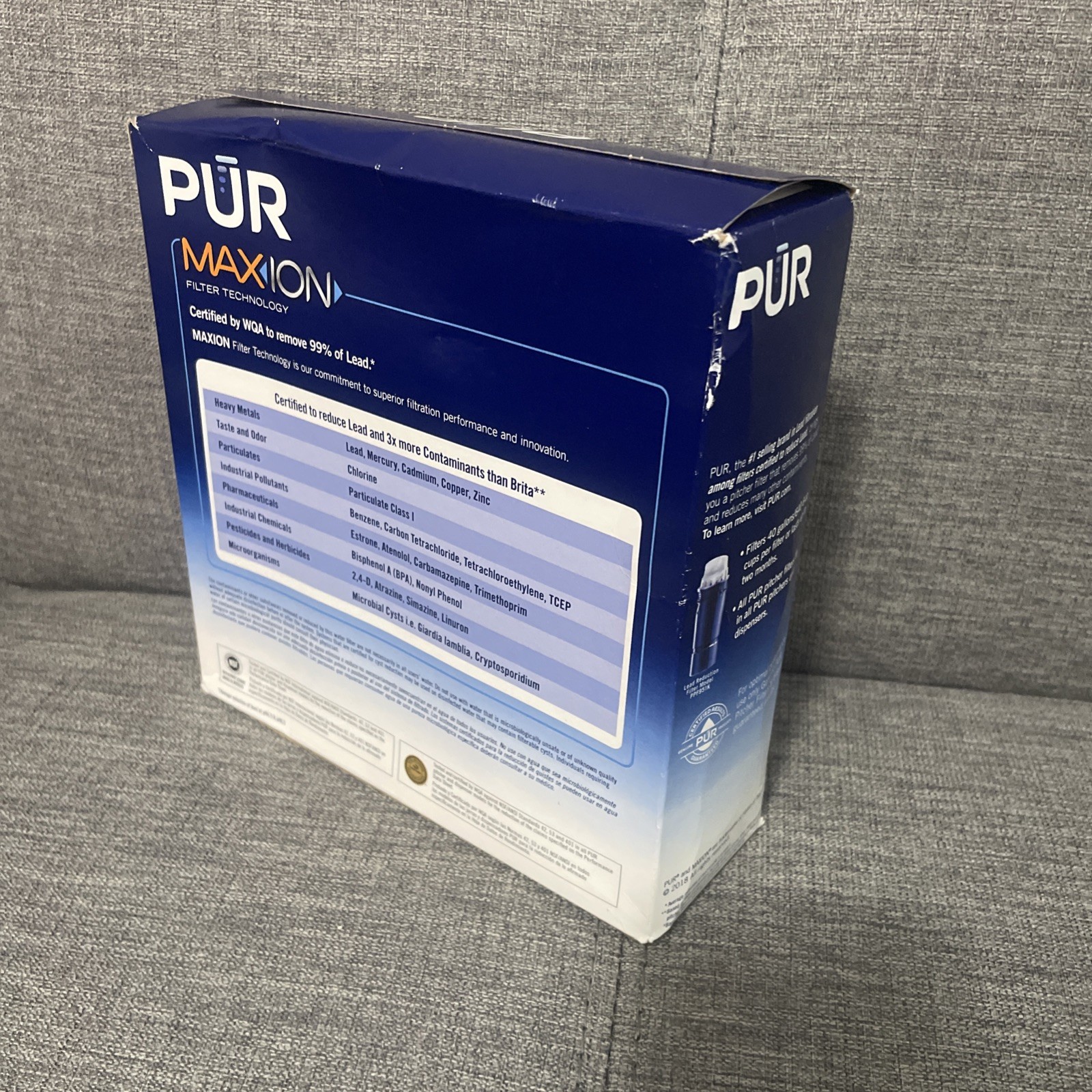 NEW Pur Plus Water PPF951K3 Replacement Filter 3 Count Blue Pitcher Dispenser