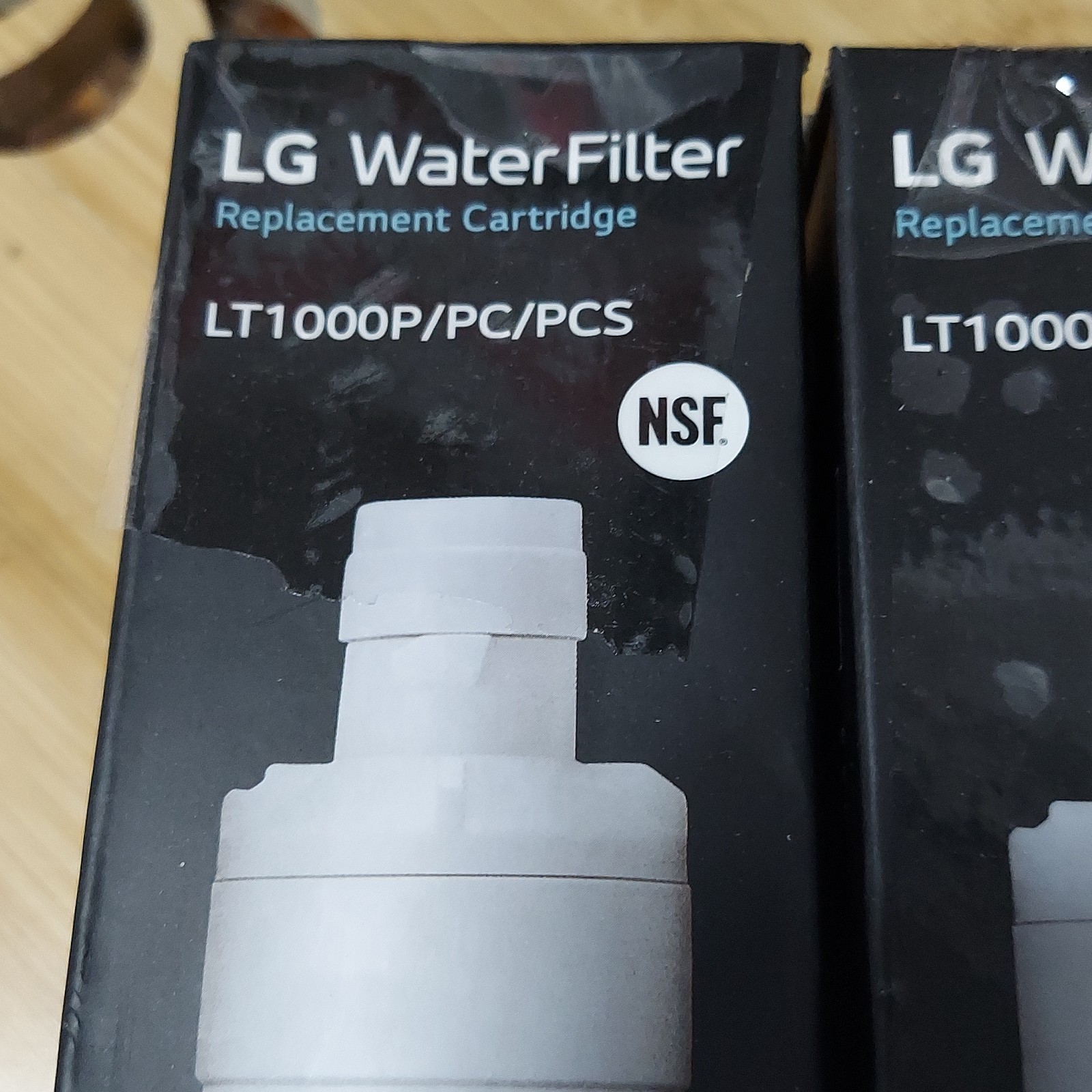 LG LT1000P PC PCS Refrigerator Water Filter Replacement – 2 Pack Lot Filters NEW