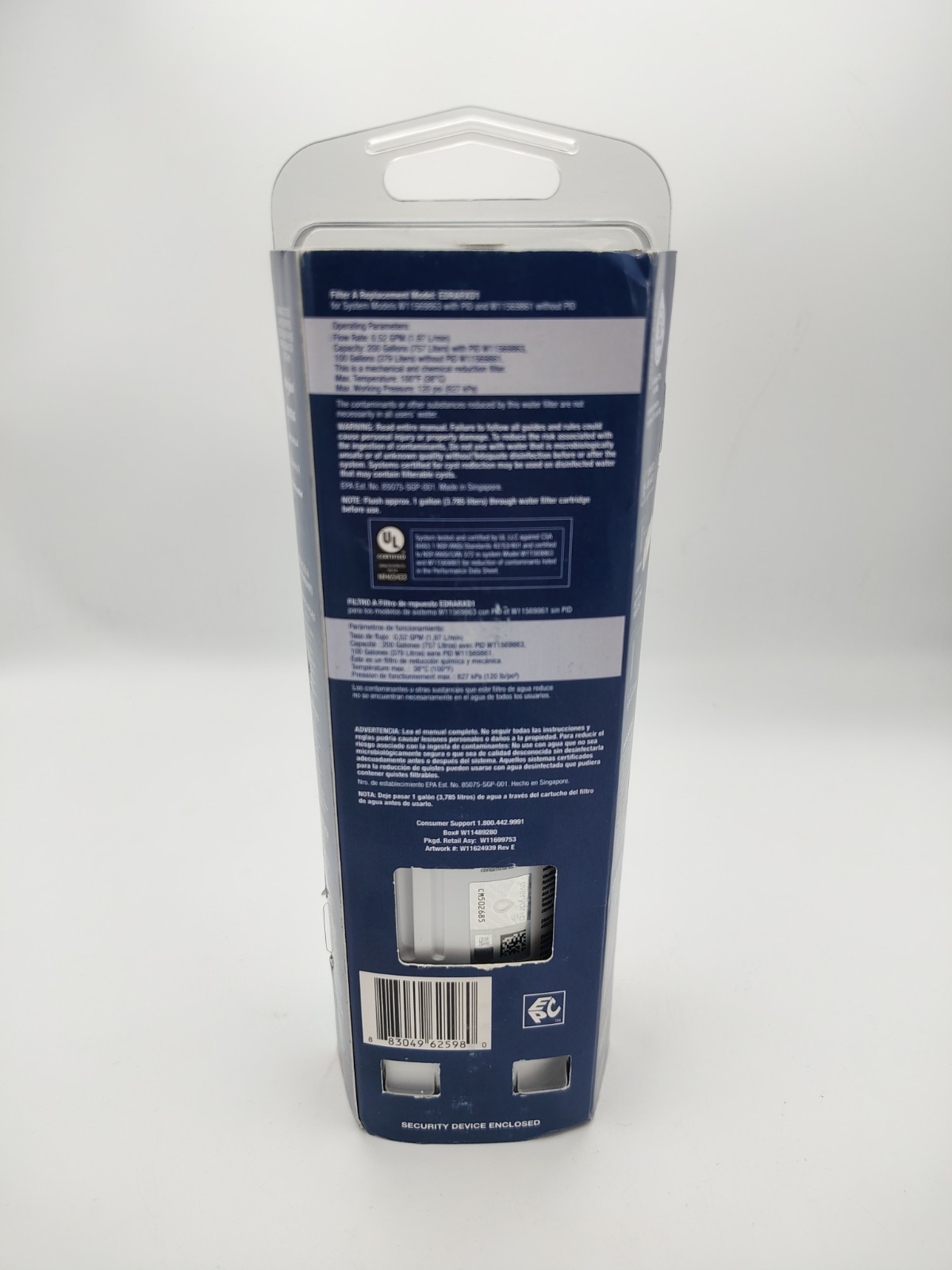 Everydrop Refrigerator Ice & Water Filter- Genuine OEM EDR / A-Series Open Box