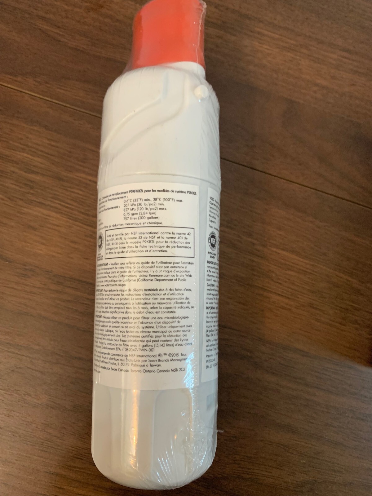 Kenmore 9082 Replacement Refrigerator Water Filter for 469082 *New Sealed*