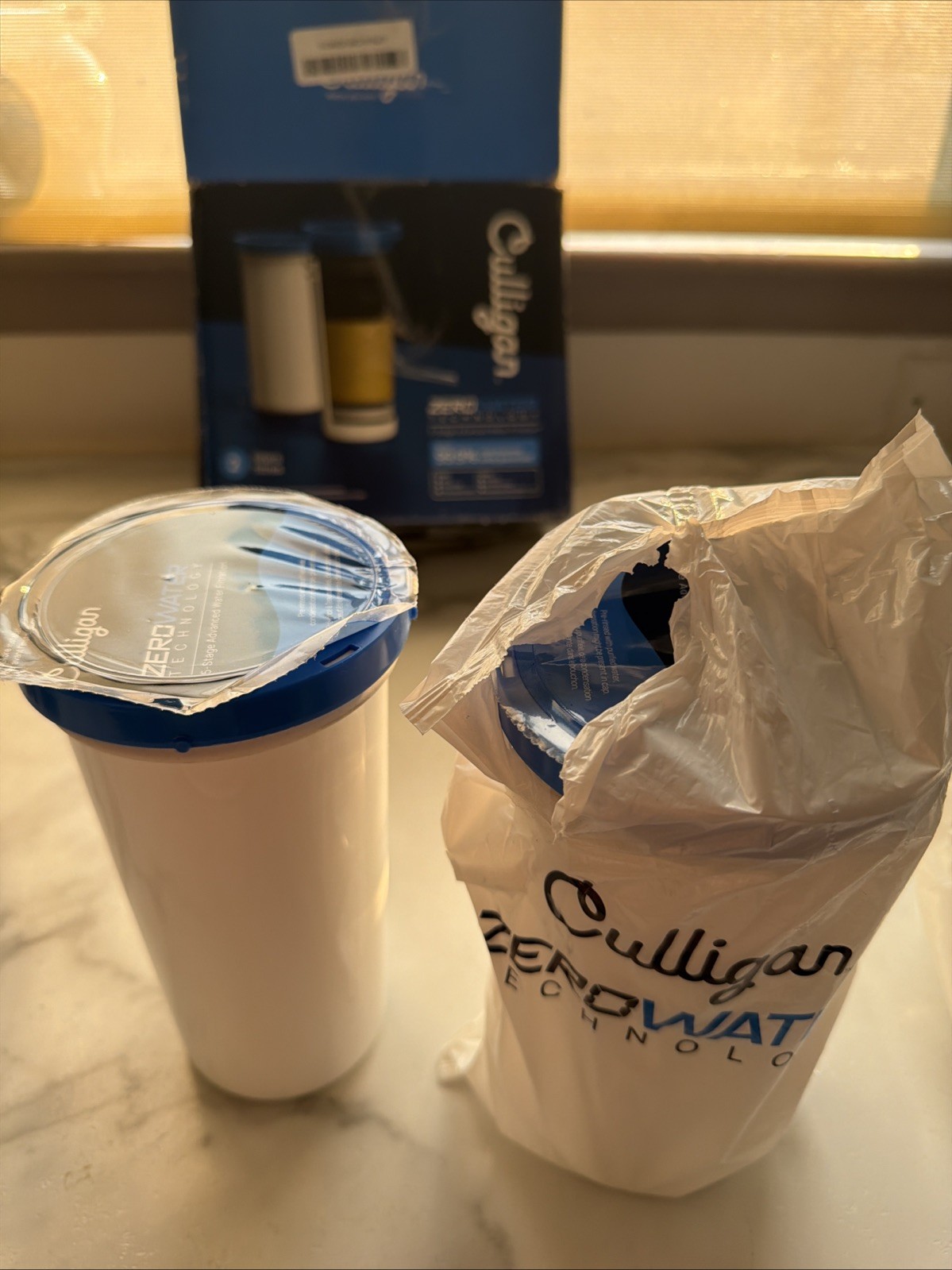 Genuine Culligan ZeroWater 5-Stage Water Filter Cartridges 2-Pack Replacement