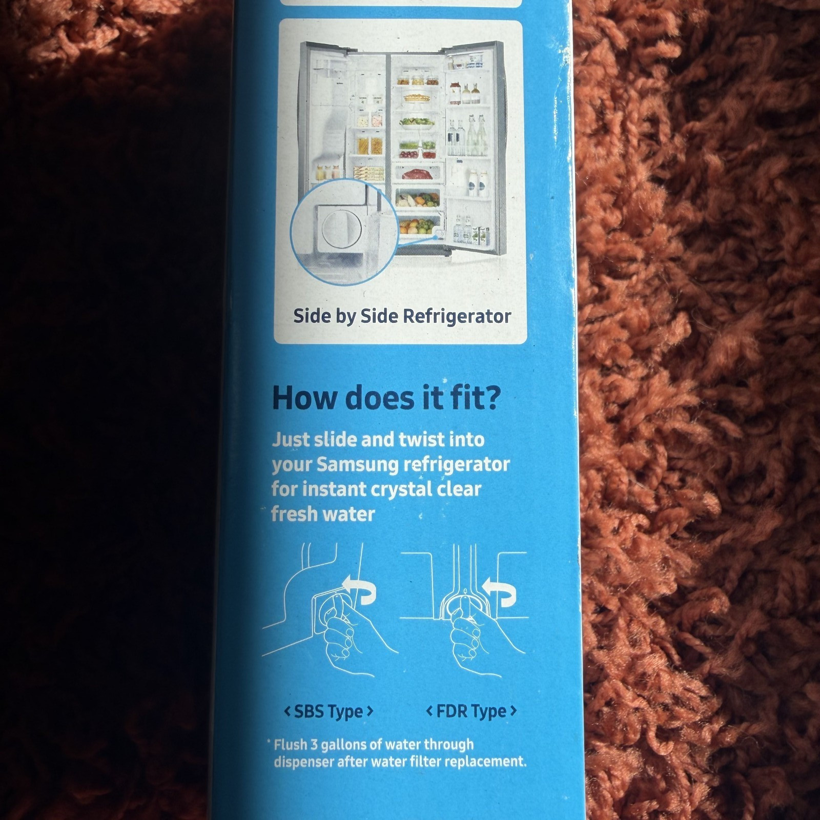 1 PACK Samsung DA29-00020B HAF-CIN/EXP Refrigerator Water Filter New Sealed